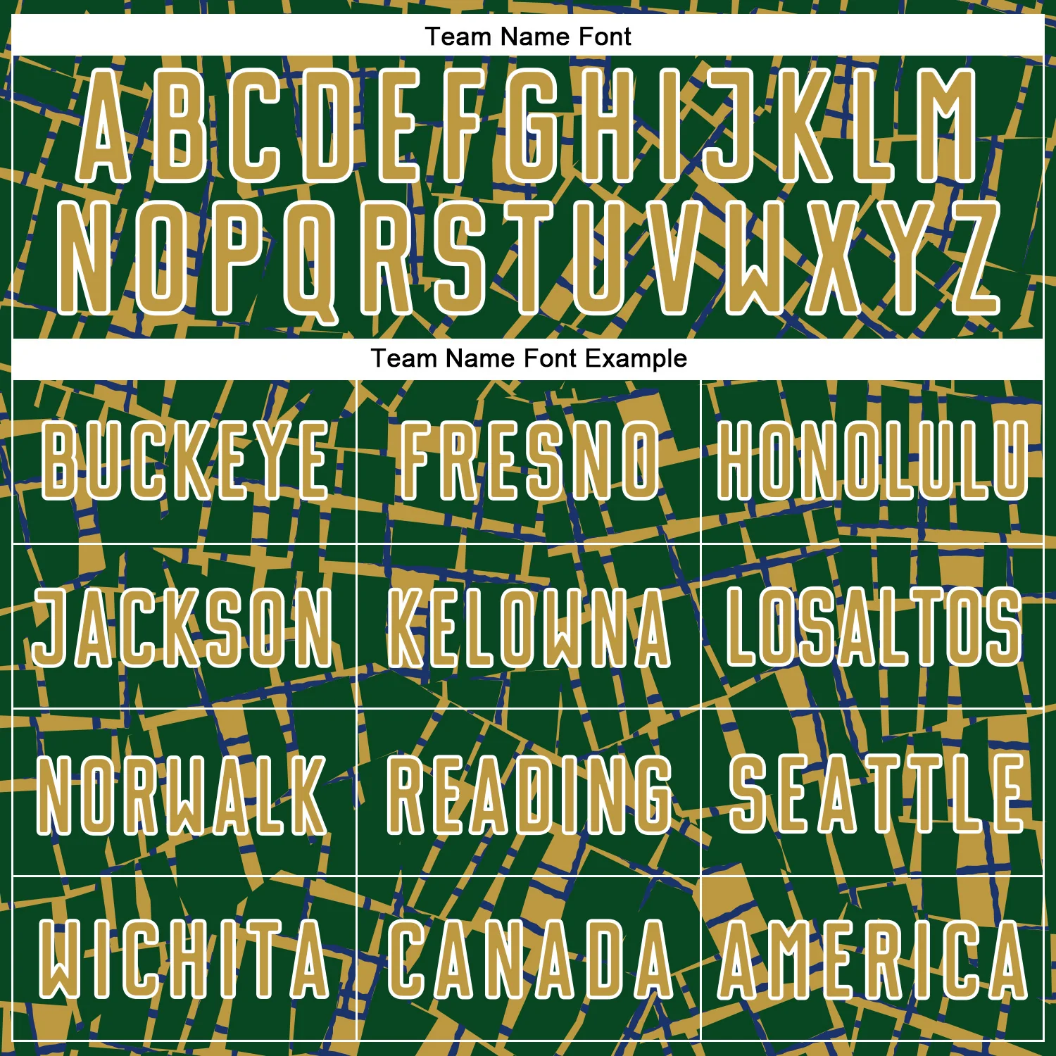 Custom Green Old Gold-White Abstract Line Sports Sublimation Soccer Uniform Jersey - Image 5