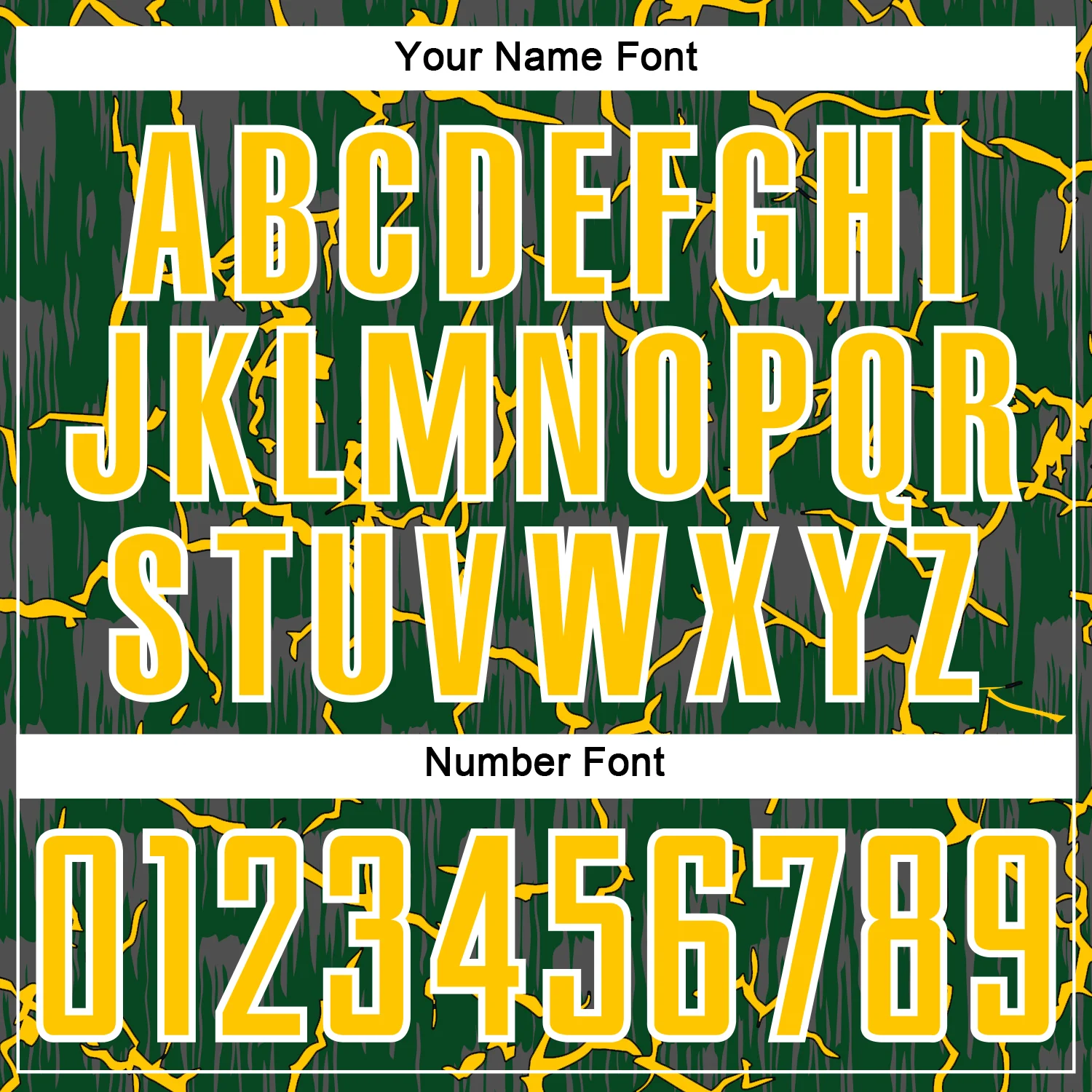 Custom Green Yellow-White Lightning Sublimation Soccer Uniform Jersey - Image 6