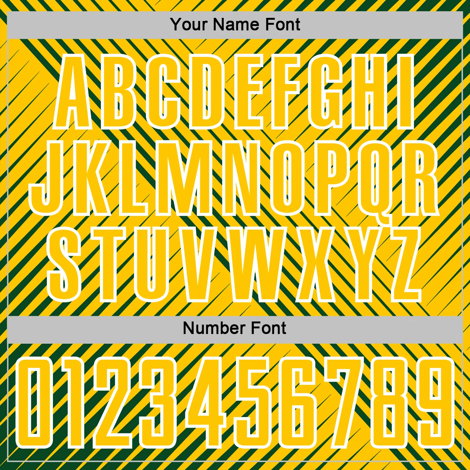 Custom Green Yellow-White Line Sublimation Soccer Uniform Jersey - Image 6