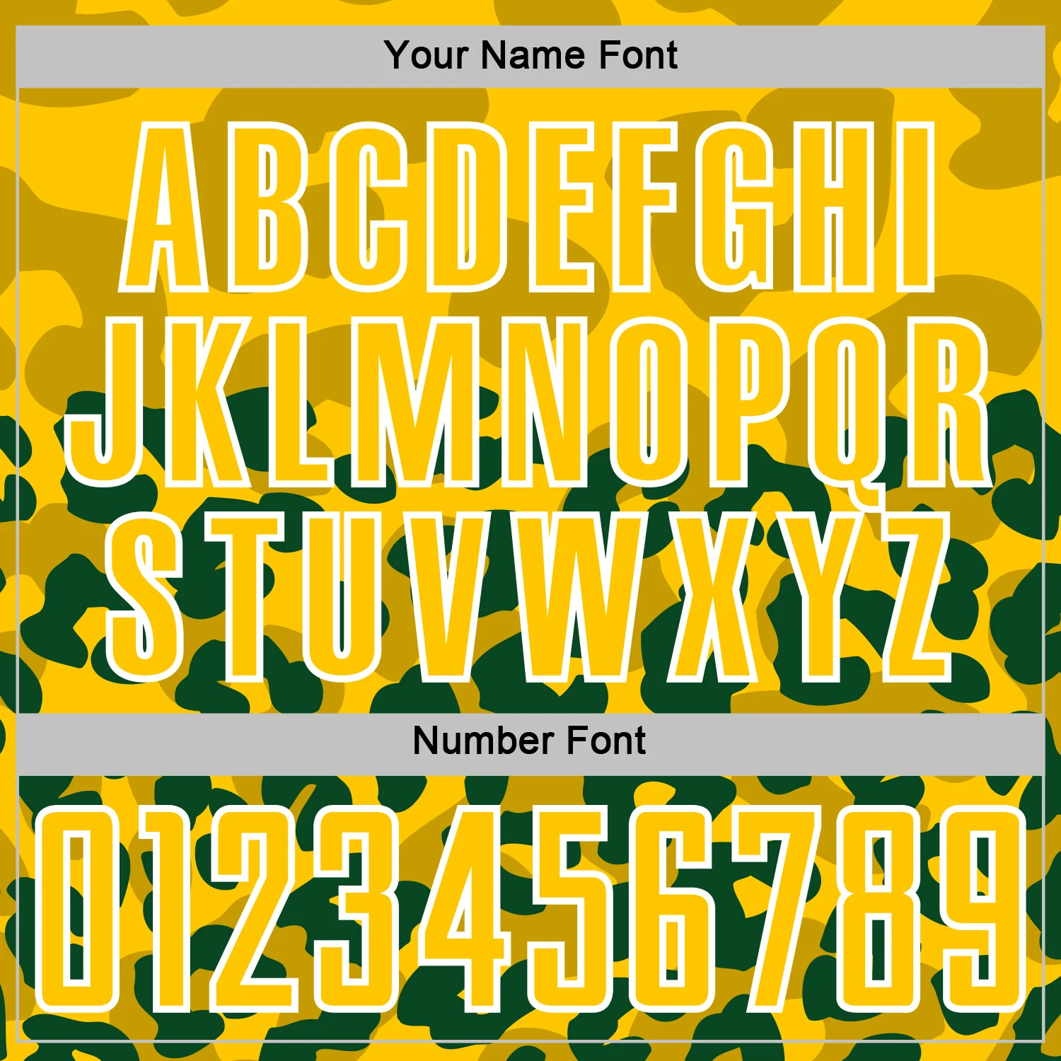 Custom Green Yellow-White Animal Leopard Print Sports Sublimation Soccer Uniform Jersey - Image 6