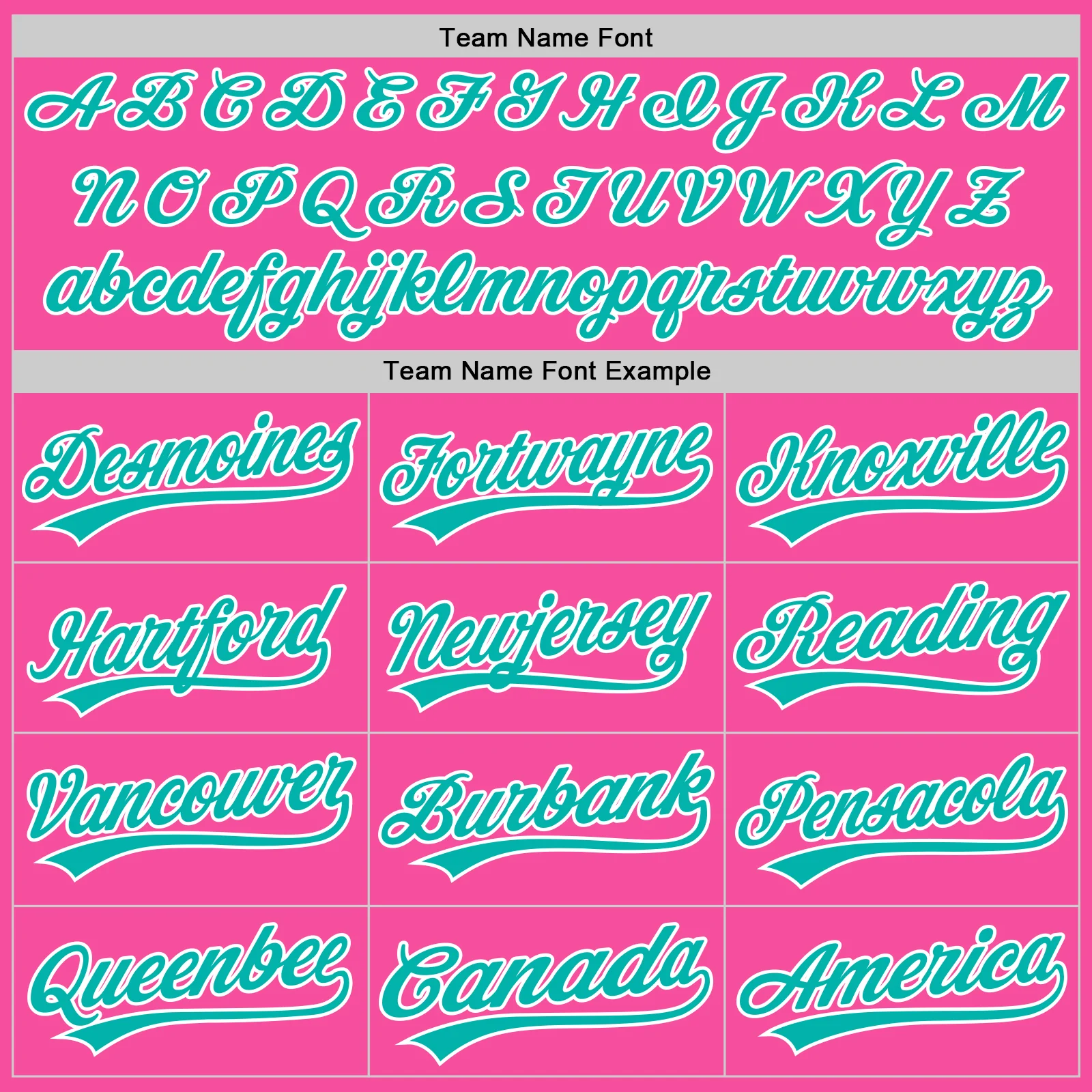 Custom Stitched Pink Aqua-White Baseball Pullover Sweatshirt Hoodie - Image 3