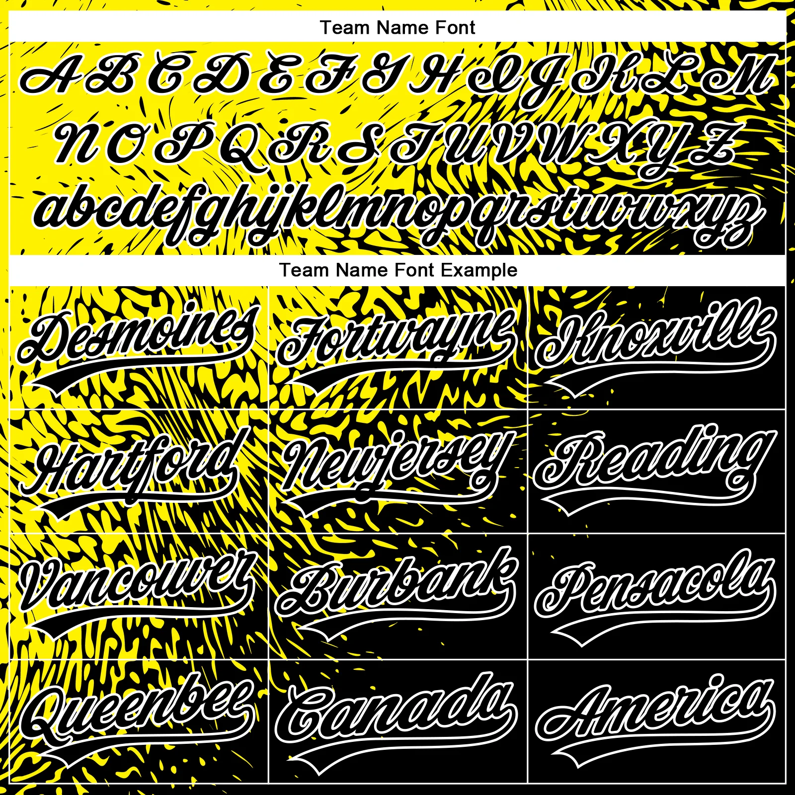 Custom Stitched Light Yellow Black-White 3D Pattern Design Abstract Shape Sports Pullover Sweatshirt Hoodie - Image 3
