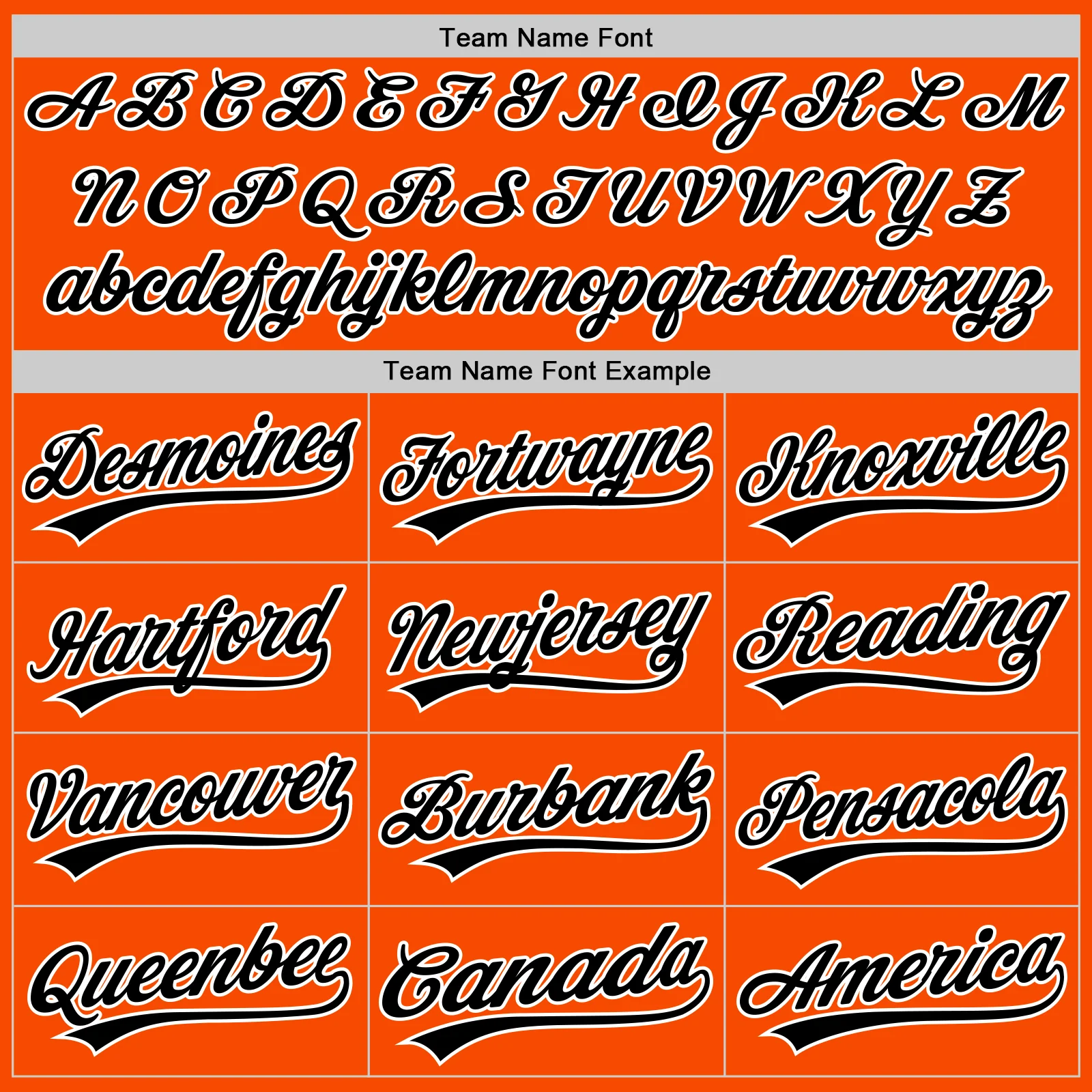 Custom Stitched Orange Black-White Baseball Pullover Sweatshirt Hoodie - Image 3