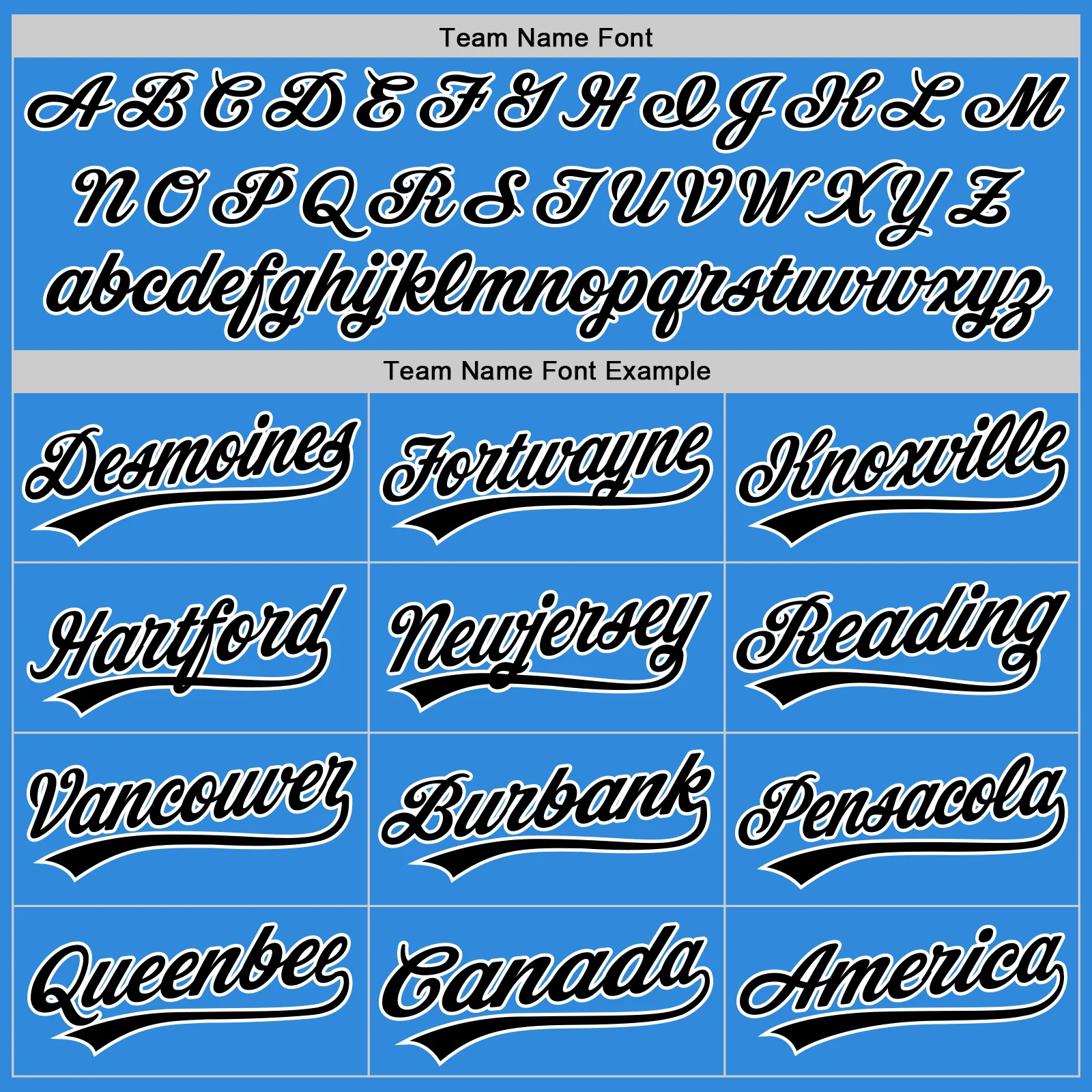 Custom Stitched Powder Blue Black-White Baseball Pullover Sweatshirt Hoodie - Image 3