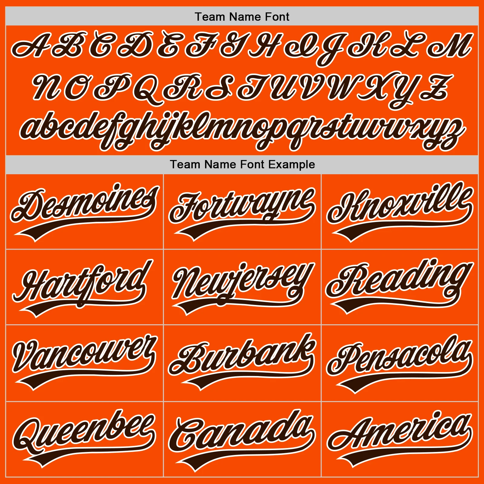 Custom Stitched Orange Brown-White Baseball Pullover Sweatshirt Hoodie - Image 3