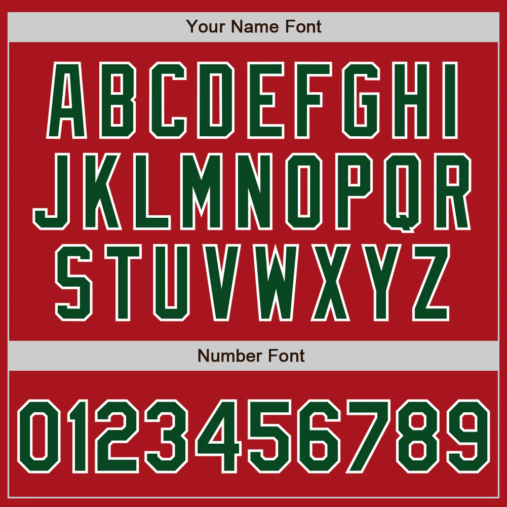 Custom Stitched Red Green-White Baseball Pullover Sweatshirt Hoodie - Image 4