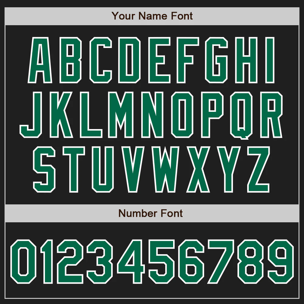 Custom Stitched Black Kelly Green-White Baseball Pullover Sweatshirt Hoodie - Image 4