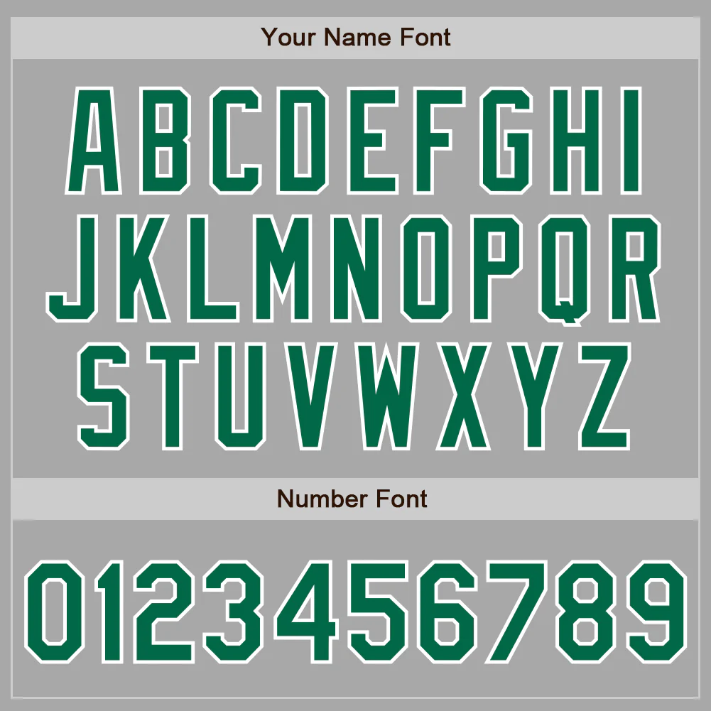 Custom Stitched Gray Kelly Green-White Baseball Pullover Sweatshirt Hoodie - Image 4