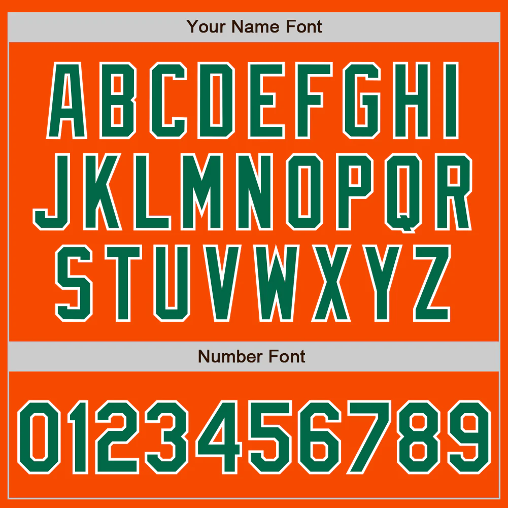 Custom Stitched Orange Kelly Green-White Baseball Pullover Sweatshirt Hoodie - Image 4