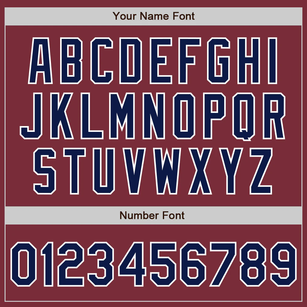 Custom Stitched Burgundy Navy-White Baseball Pullover Sweatshirt Hoodie - Image 4