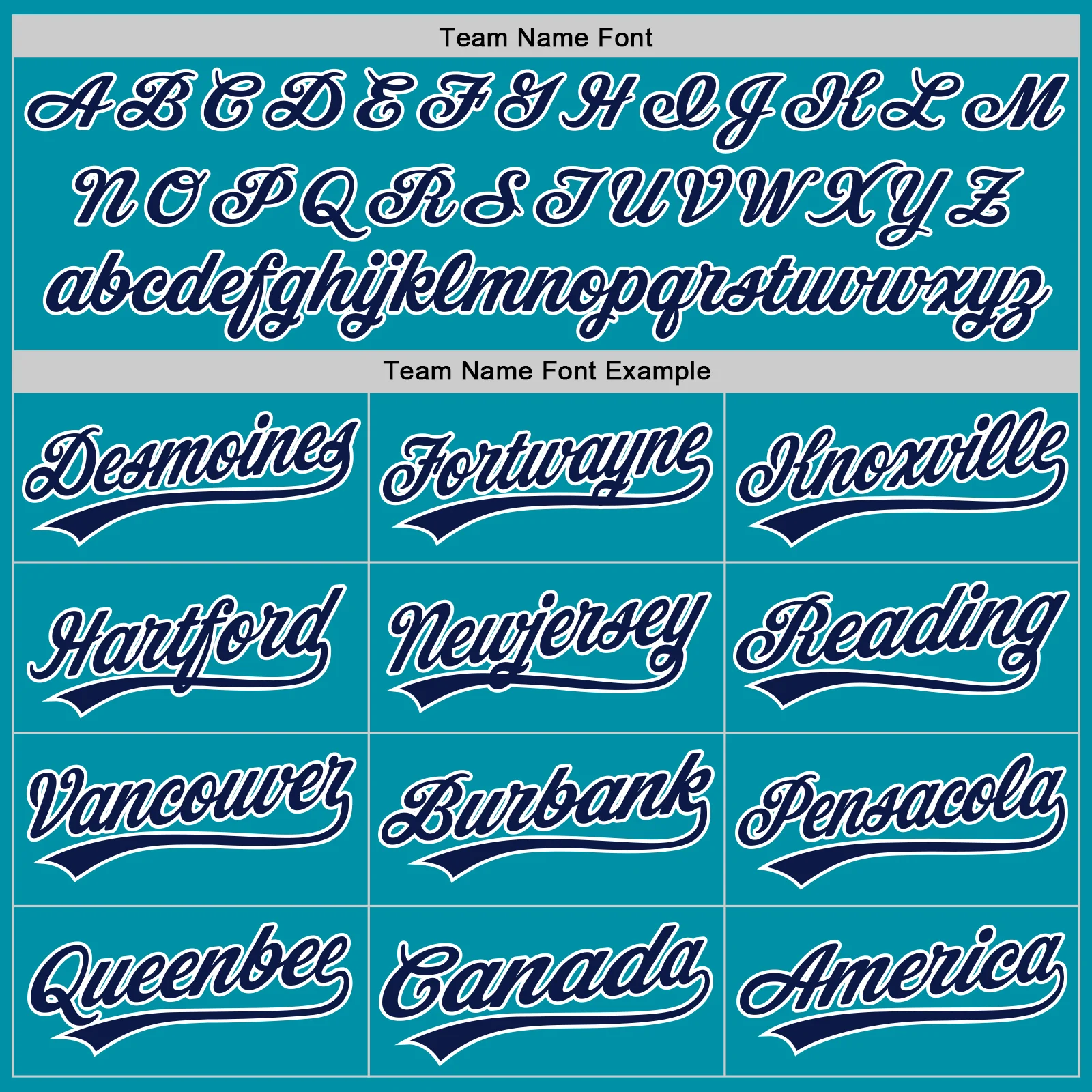 Custom Stitched Teal Navy-White Baseball Pullover Sweatshirt Hoodie - Image 3