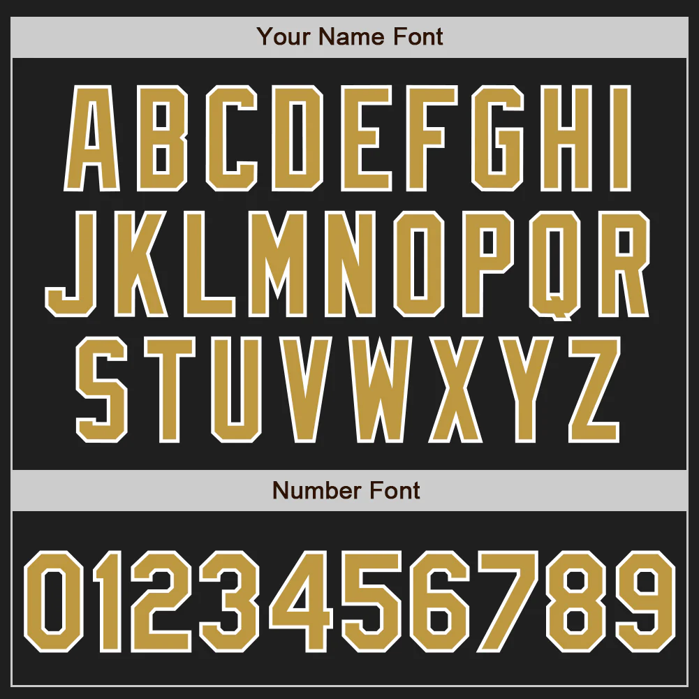 Custom Stitched Black Old Gold-White Baseball Pullover Sweatshirt Hoodie - Image 4