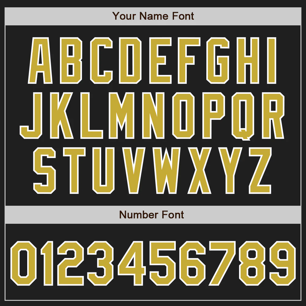 Custom Stitched Black Old Gold-White Baseball Pullover Sweatshirt Hoodie - Image 4