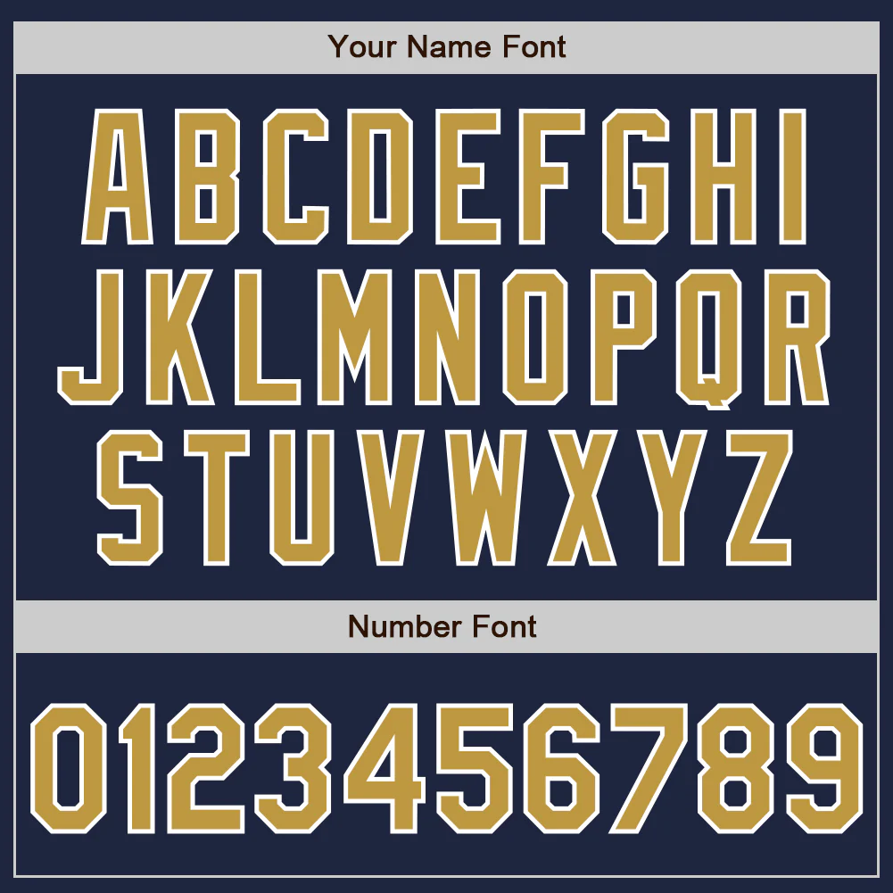 Custom Stitched Navy Old Gold-White Baseball Pullover Sweatshirt Hoodie - Image 4