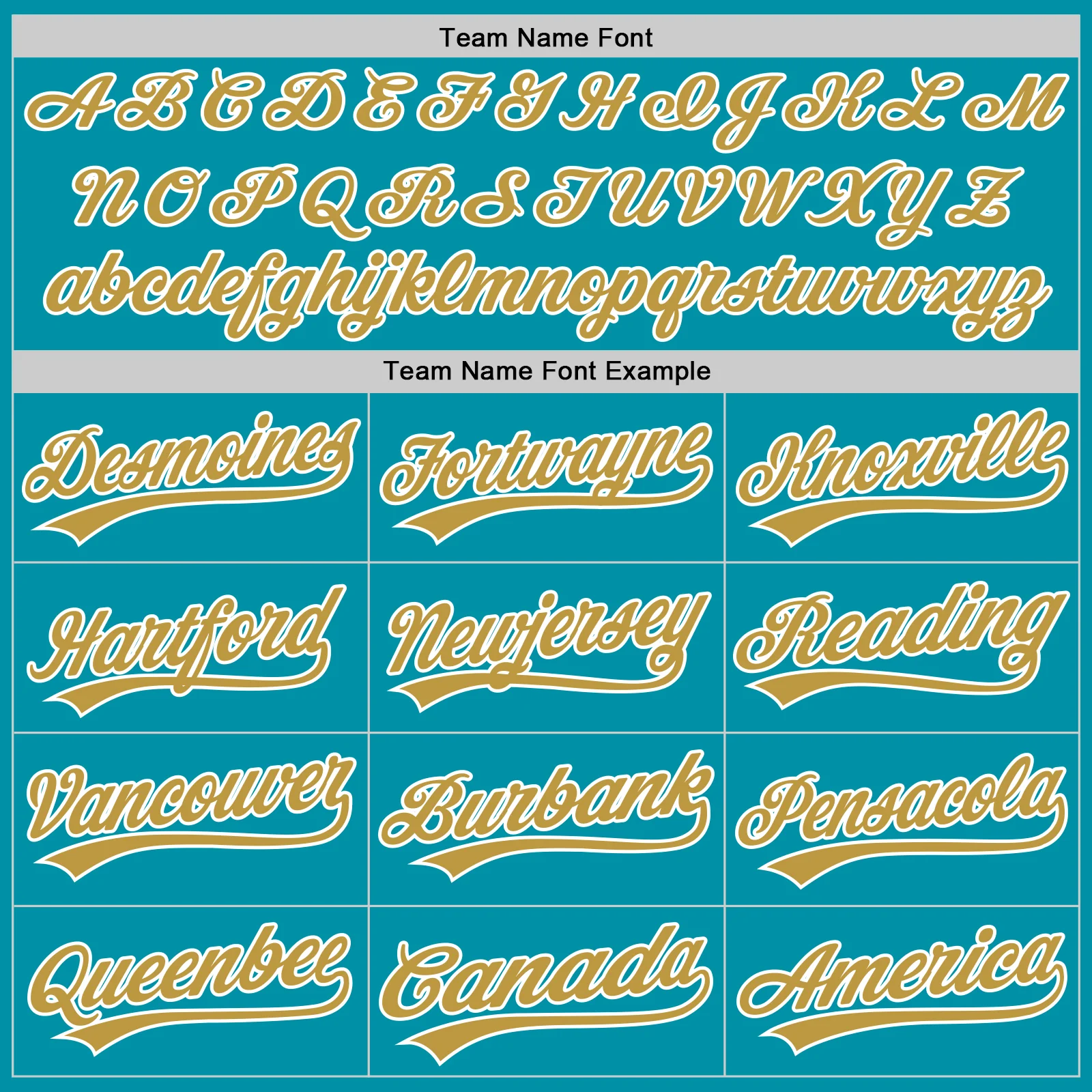 Custom Stitched Teal Old Gold-White Baseball Pullover Sweatshirt Hoodie - Image 3