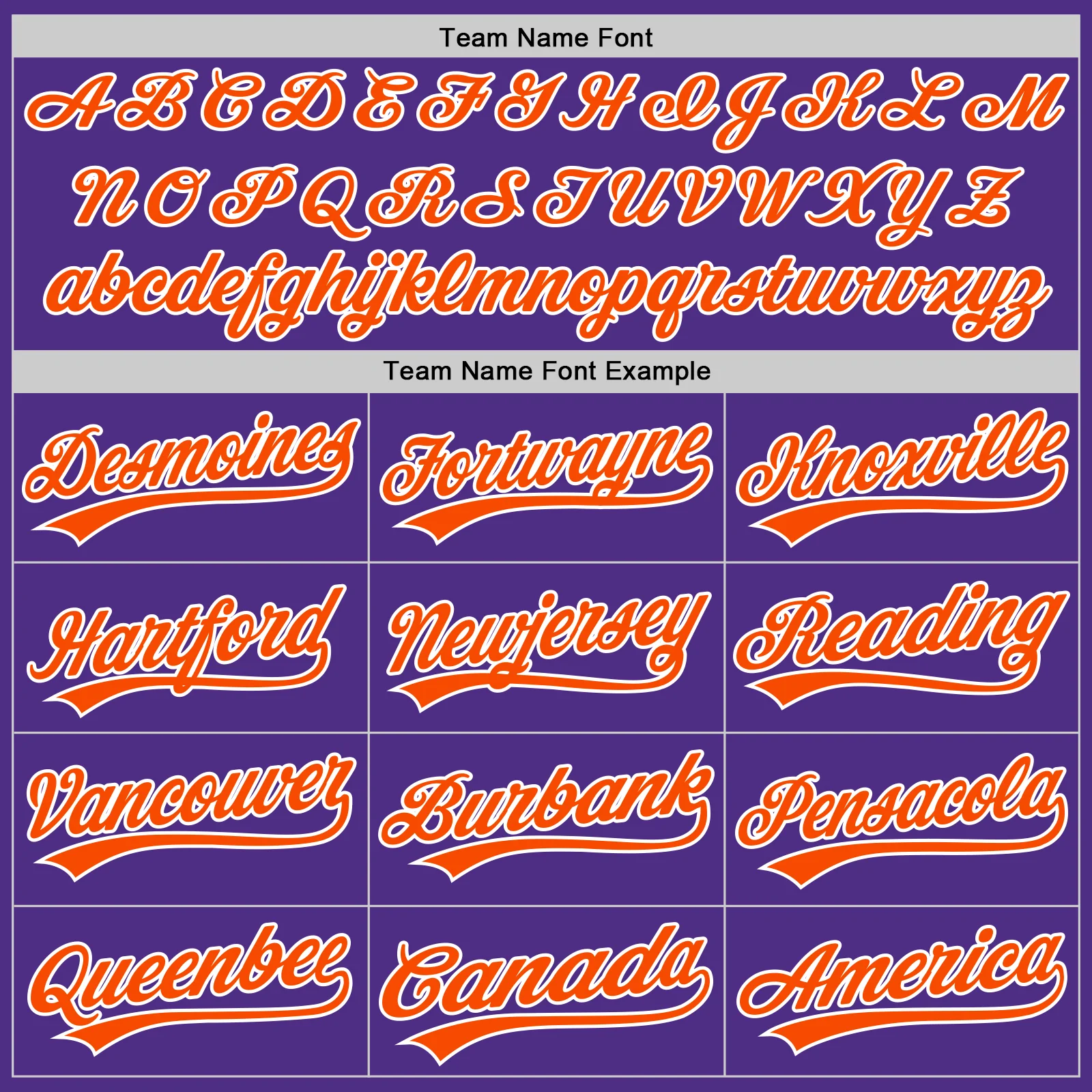 Custom Stitched Purple Orange-White Baseball Pullover Sweatshirt Hoodie - Image 3