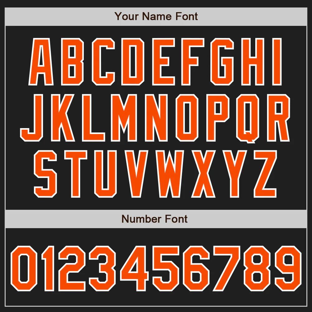 Custom Black Orange-White Split Ripped Pattern Baseball Pullover Sweatshirt Hoodie - Image 4