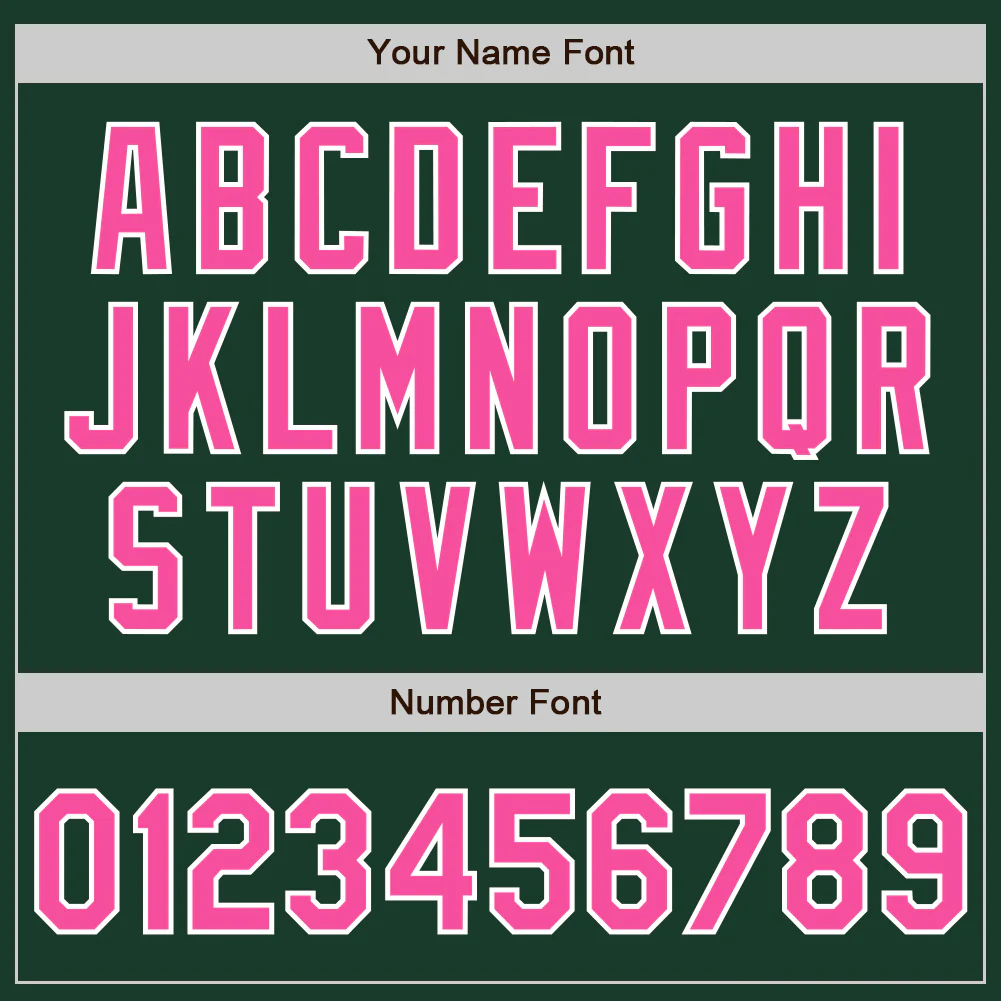 Custom Stitched Green Pink-White Baseball Pullover Sweatshirt Hoodie - Image 4