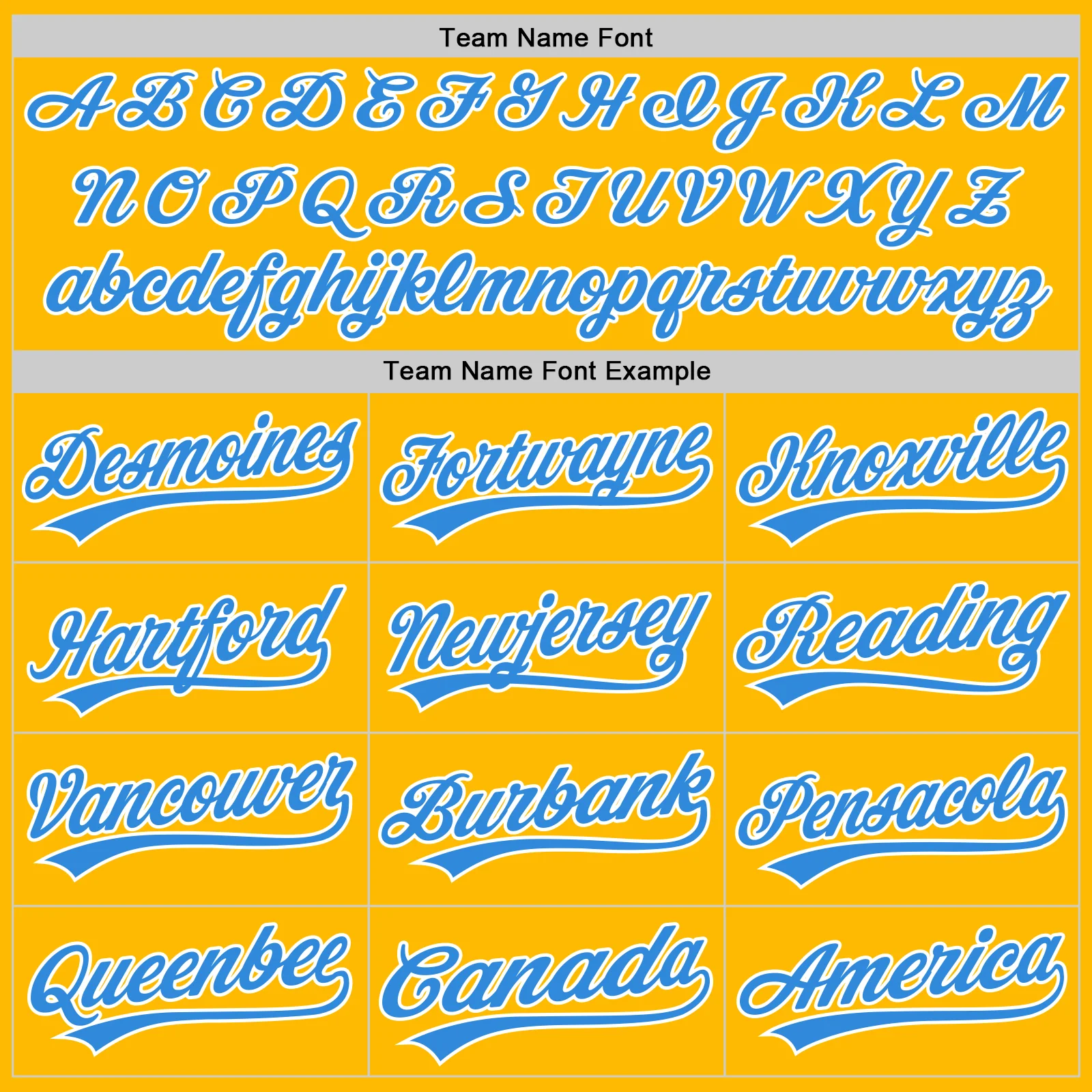 Custom Stitched Gold Powder Blue-White Baseball Pullover Sweatshirt Hoodie - Image 3