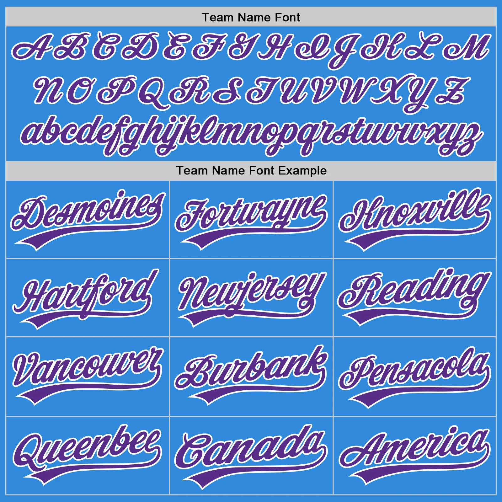 Custom Stitched Powder Blue Purple-White Baseball Pullover Sweatshirt Hoodie - Image 3