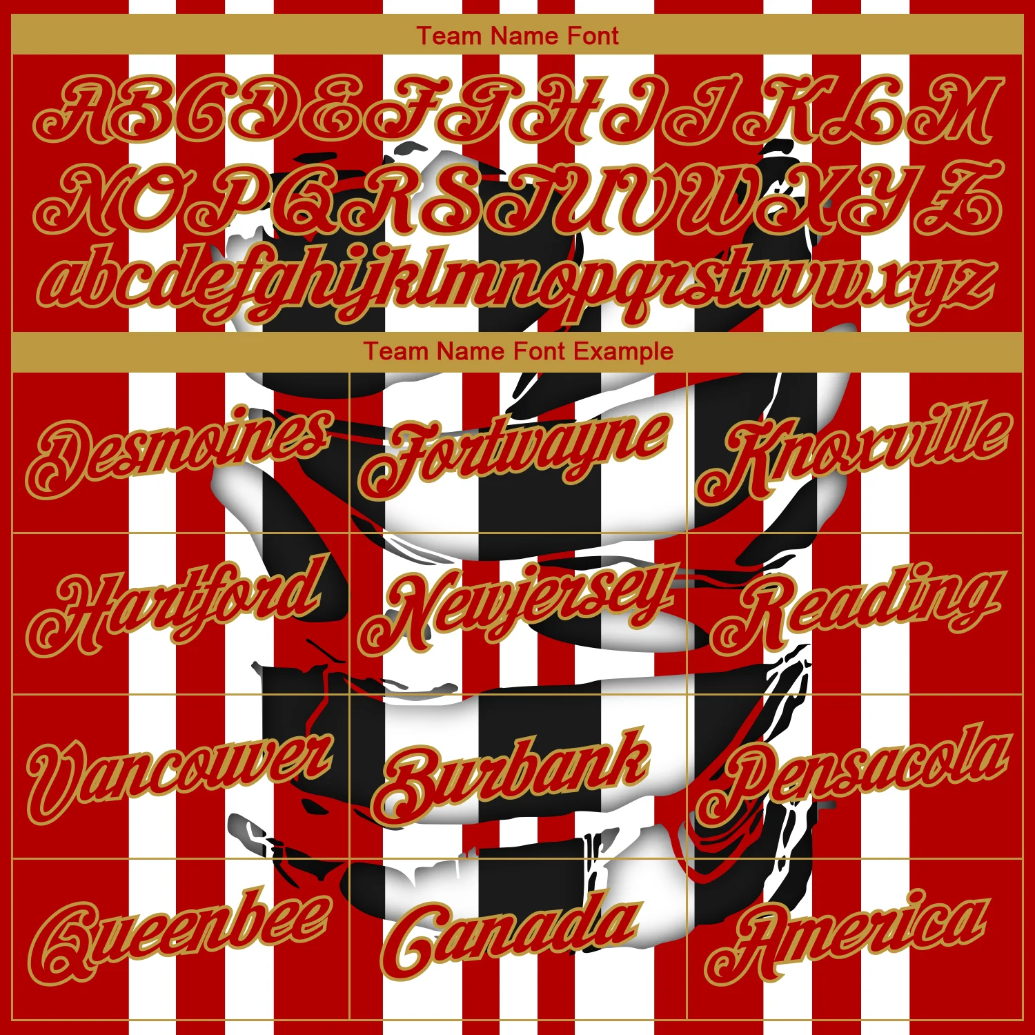 Custom Stitched Red White Black-Old Gold 3D Pattern Design Stripe Sports Pullover Sweatshirt Hoodie - Image 3
