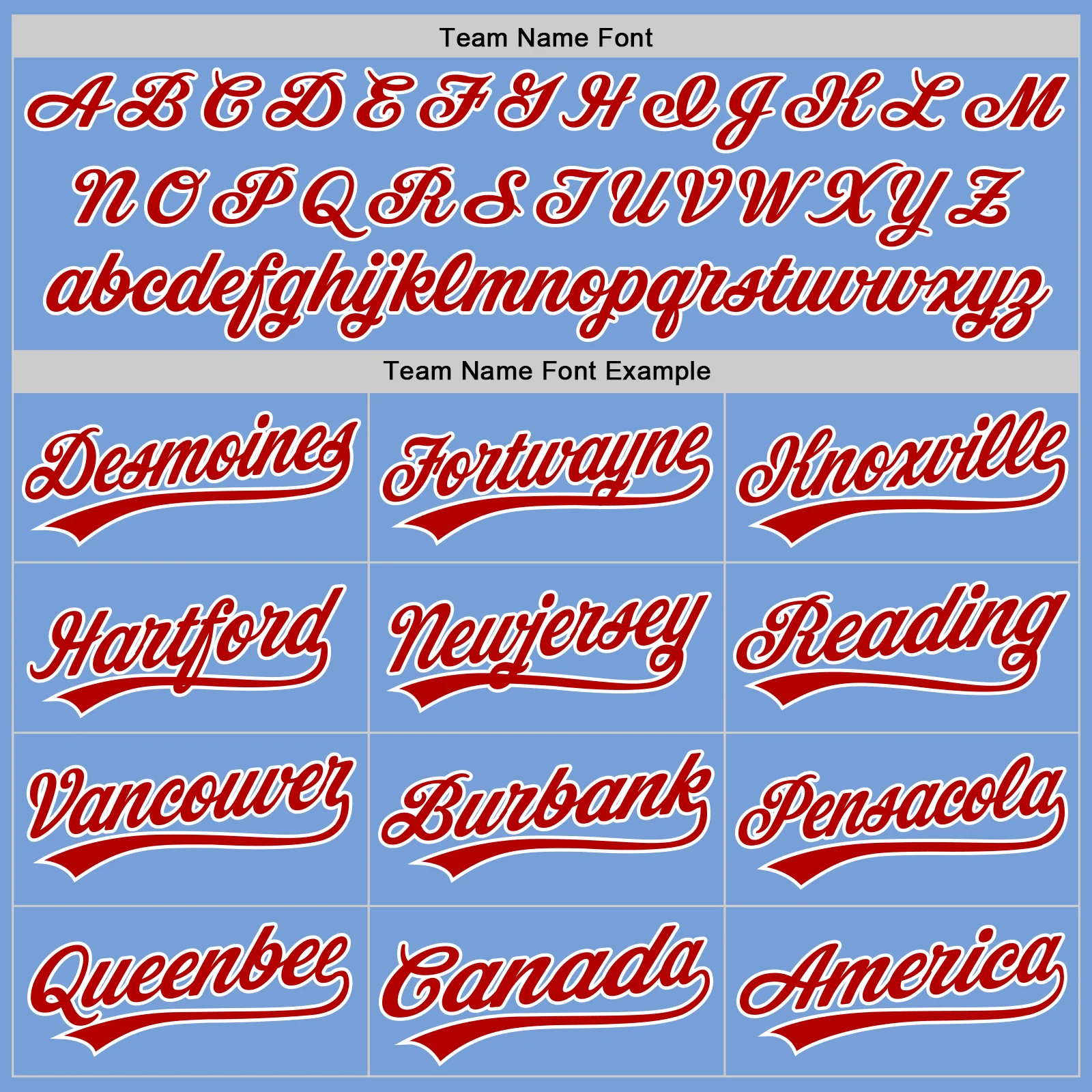 Custom Stitched Light Blue Red-White Baseball Pullover Sweatshirt Hoodie - Image 3