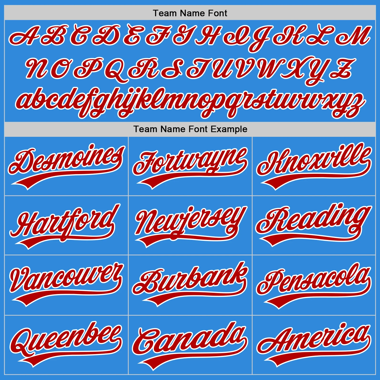 Custom Stitched Powder Blue Red-White Baseball Pullover Sweatshirt Hoodie - Image 3