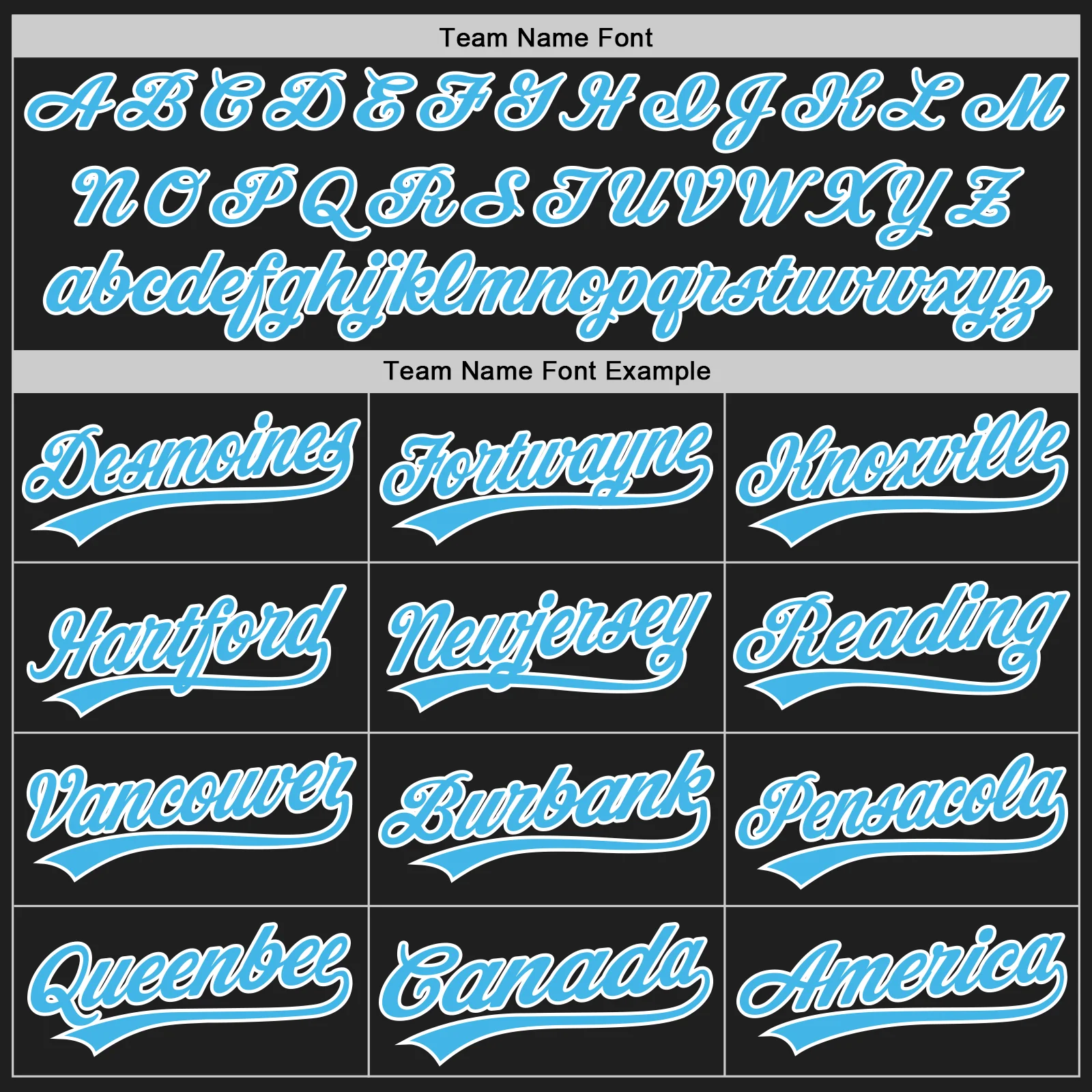 Custom Stitched Black Sky Blue-White Baseball Pullover Sweatshirt Hoodie - Image 3