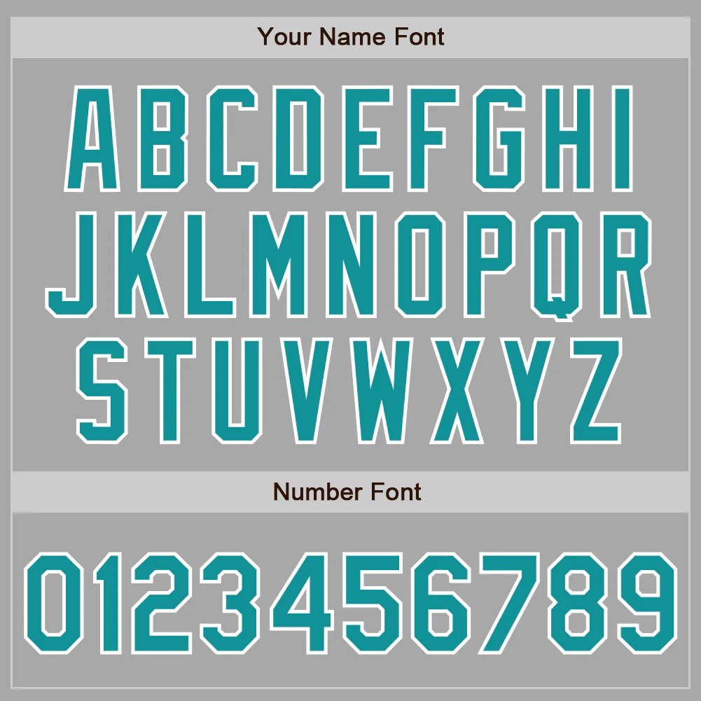 Custom Stitched Gray Teal-White Baseball Pullover Sweatshirt Hoodie - Image 4