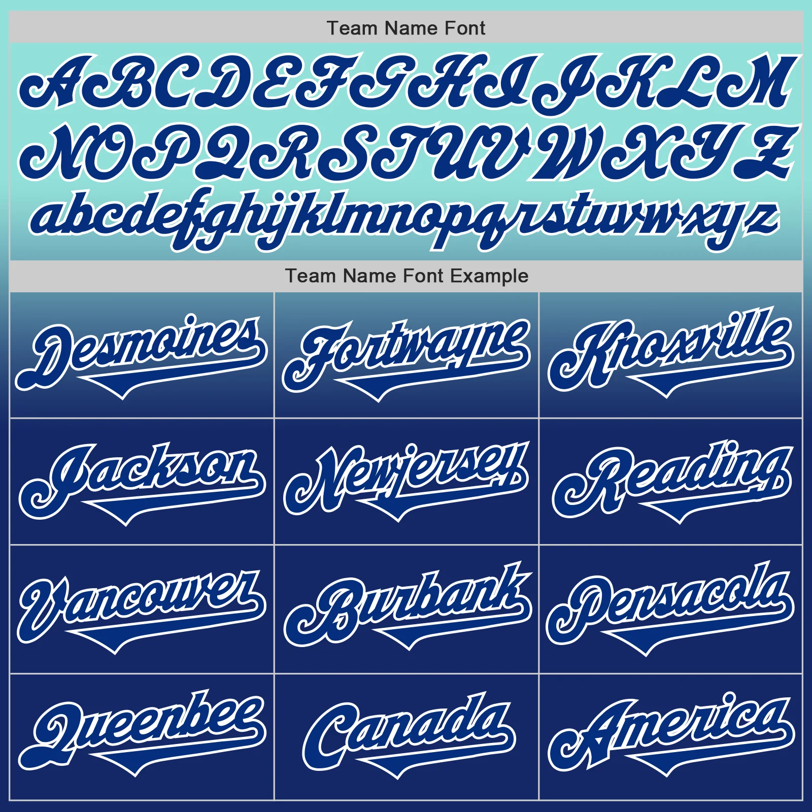 Custom Ice Blue Royal-White Authentic Fade Fashion Baseball Jersey - Image 4
