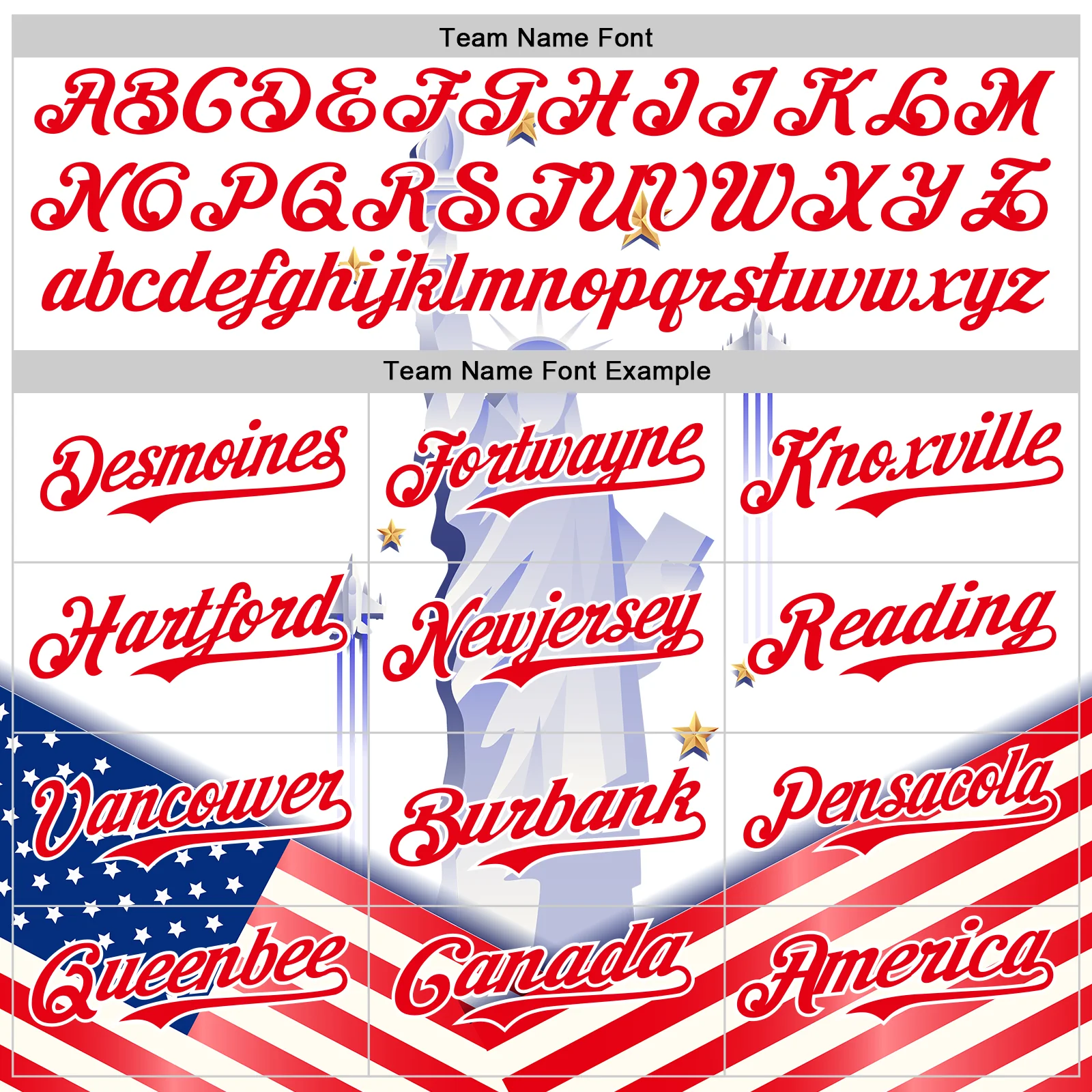 Custom White Fire Red 3D Patriotic American Flag And Statue of Liberty Authentic Baseball Jersey - Image 4