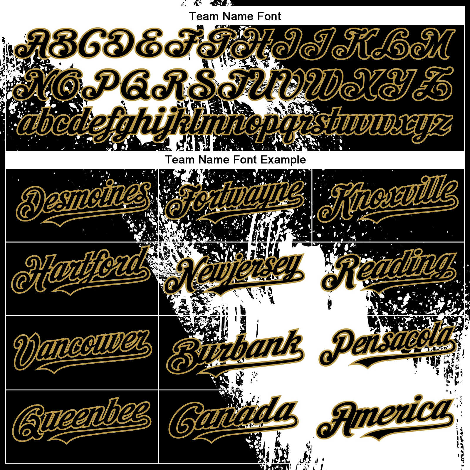 Custom Black White-Old Gold Abstract Brush Stroke 3D Pattern Design Bomber Full-Snap Varsity Letterman Hoodie Jacket - Image 5