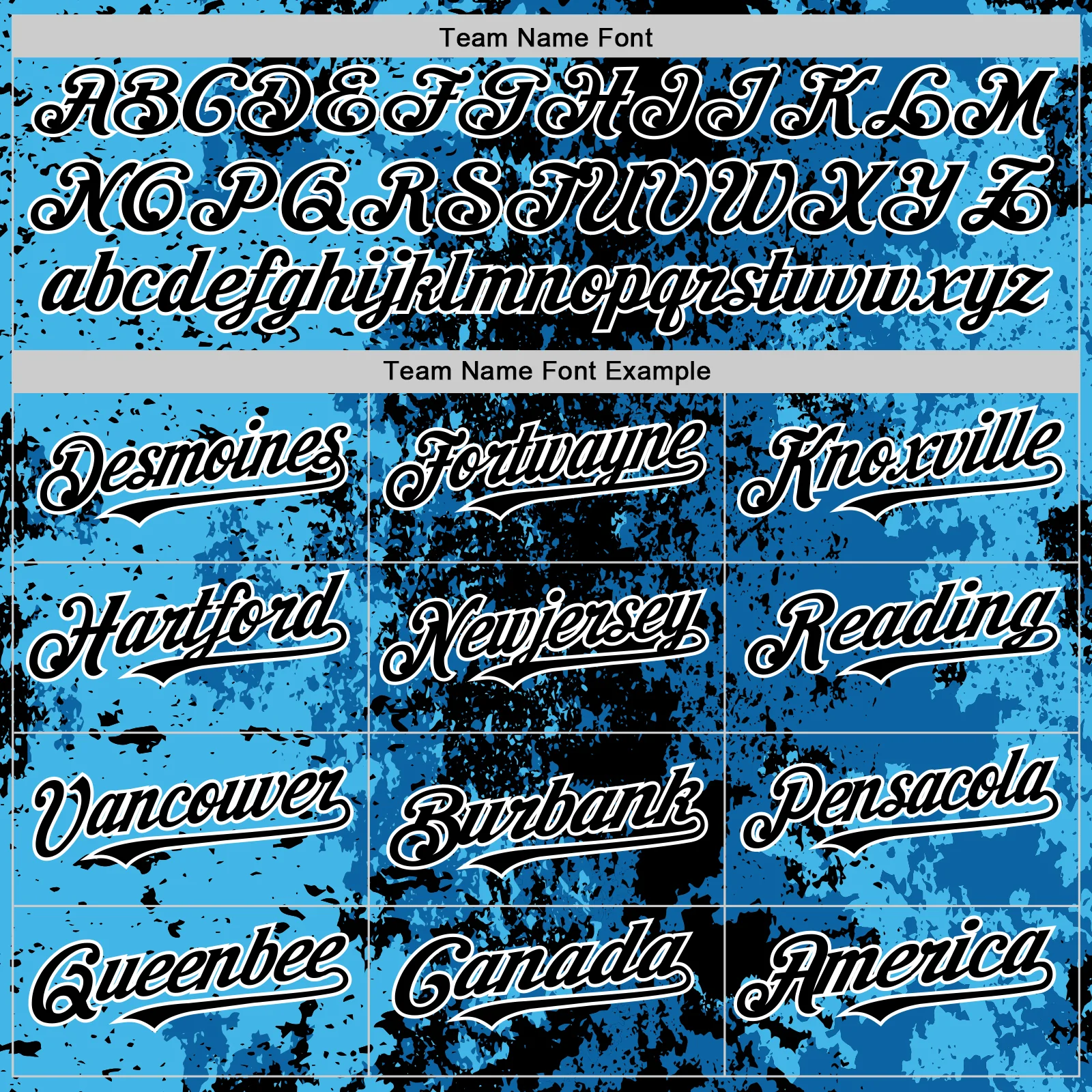 Custom Blue Black-White 3D Pattern Design Bomber Full-Snap Varsity Letterman Hoodie Jacket - Image 5