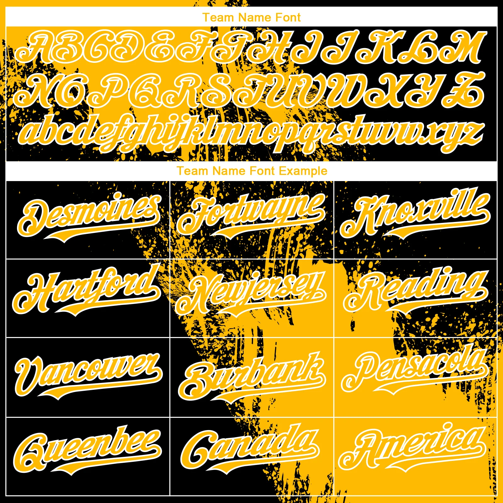 Custom Black Gold-White Abstract Brush Stroke 3D Pattern Design Bomber Full-Snap Varsity Letterman Hoodie Jacket - Image 5