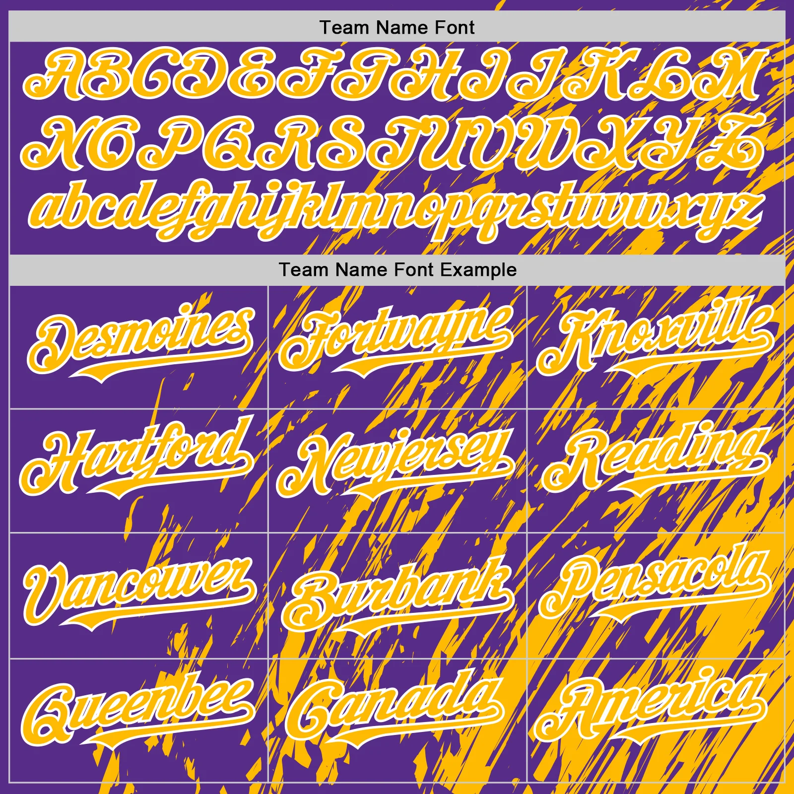 Custom Purple Gold-White 3D Pattern Design Bomber Full-Snap Varsity Letterman Hoodie Jacket - Image 5