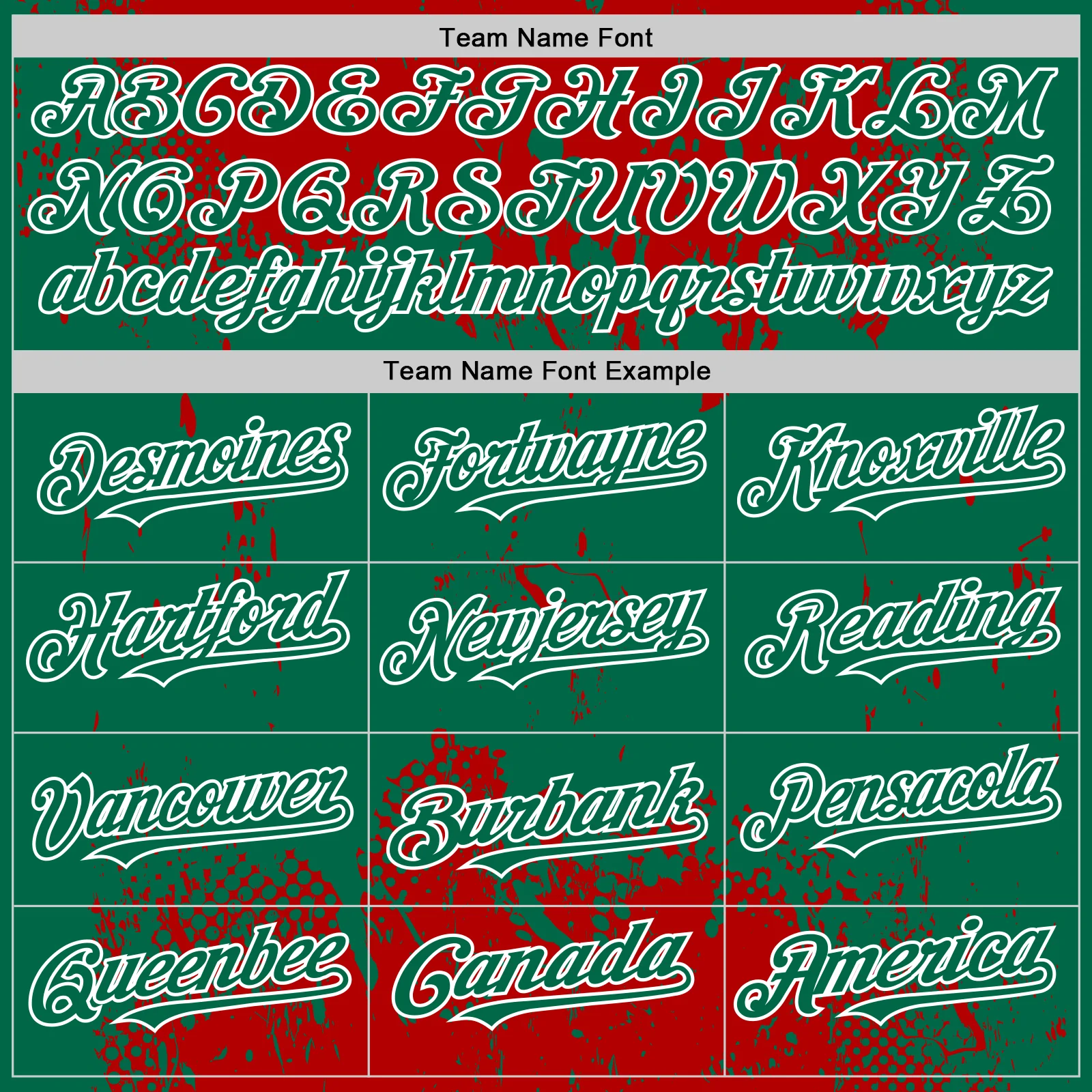 Custom Red Kelly Green-White Splash Art 3D Pattern Design Bomber Full-Snap Varsity Letterman Hoodie Jacket - Image 5
