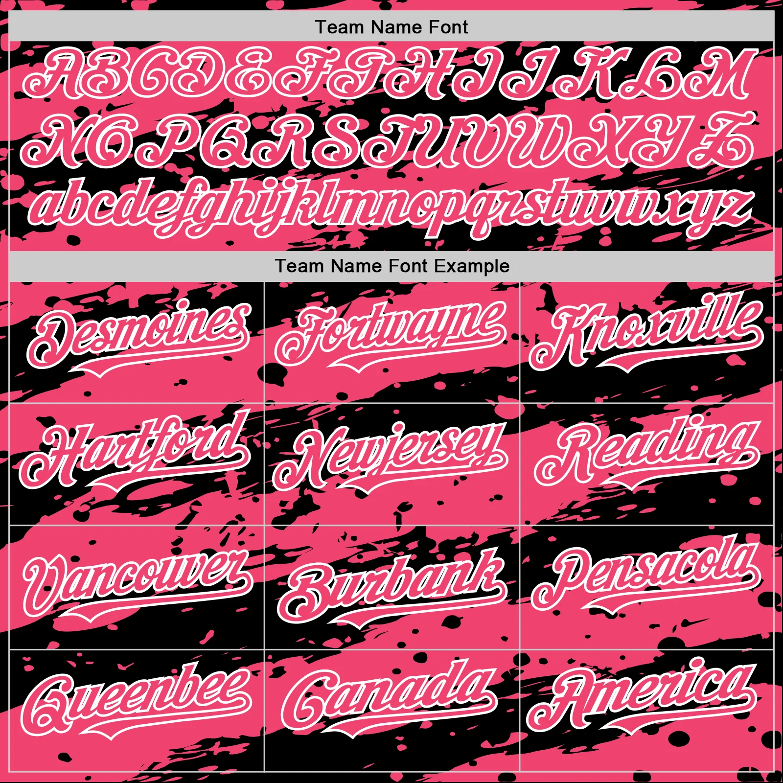 Custom Black Neon Pink-White Splash 3D Pattern Design Bomber Full-Snap Varsity Letterman Hoodie Jacket - Image 5