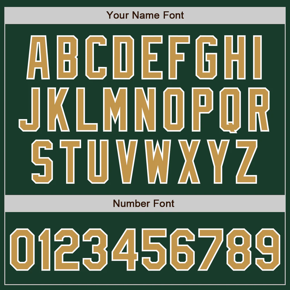 Custom Green Old Gold-White Bomber Full-Snap Varsity Letterman Two Tone Hoodie Jacket - Image 6