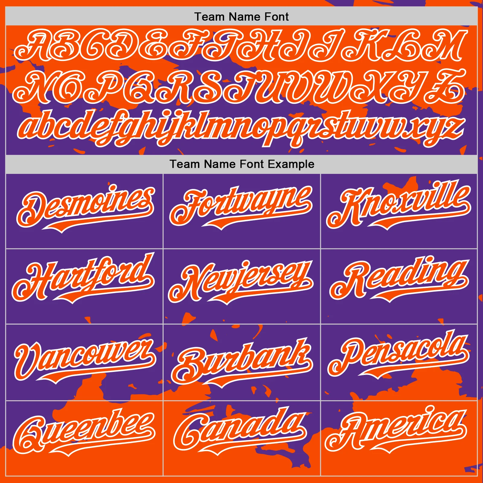 Custom Purple Orange-White Splash Art 3D Pattern Design Bomber Full-Snap Varsity Letterman Hoodie Jacket - Image 5