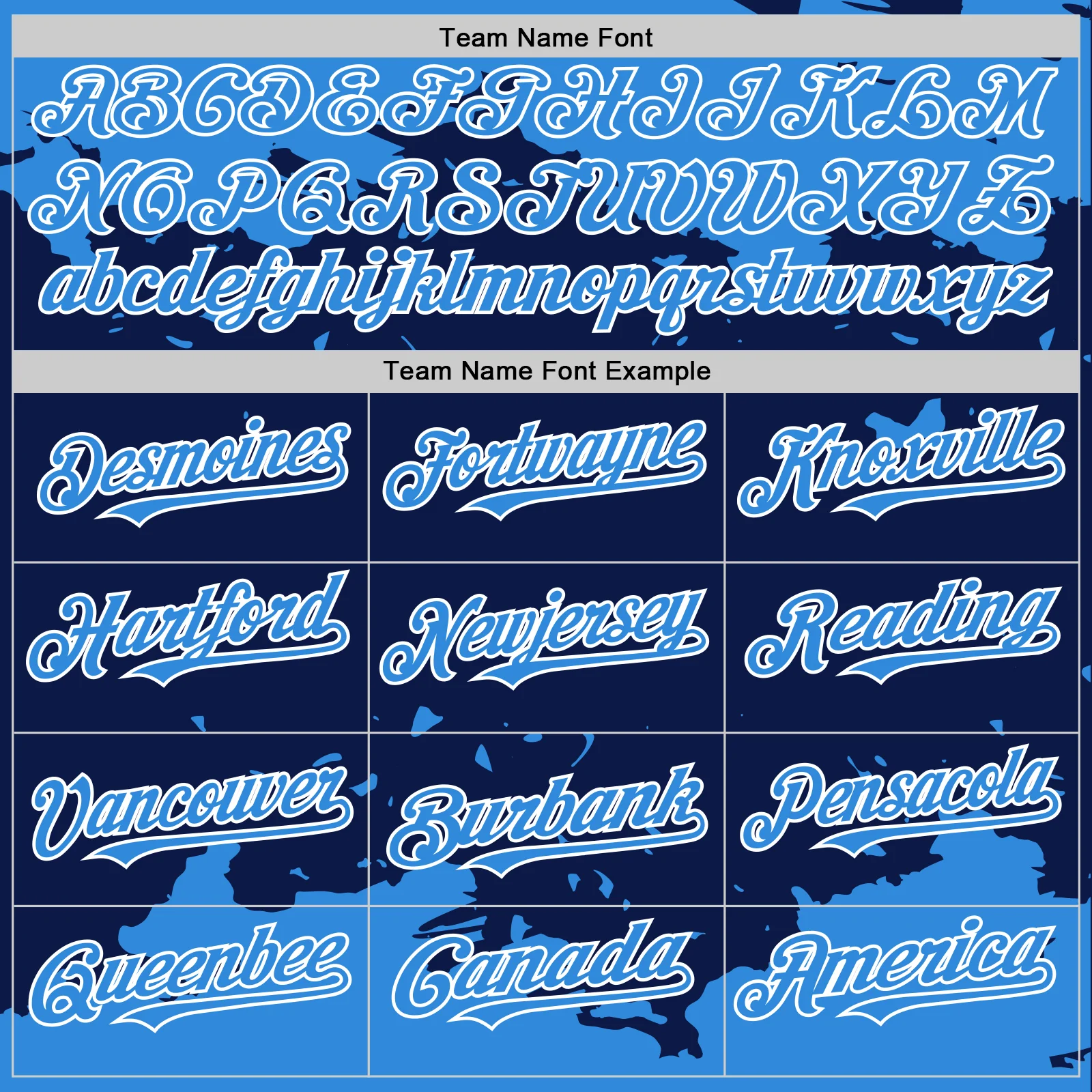 Custom Navy Powder Blue-White Splash Art 3D Pattern Design Bomber Full-Snap Varsity Letterman Hoodie Jacket - Image 5