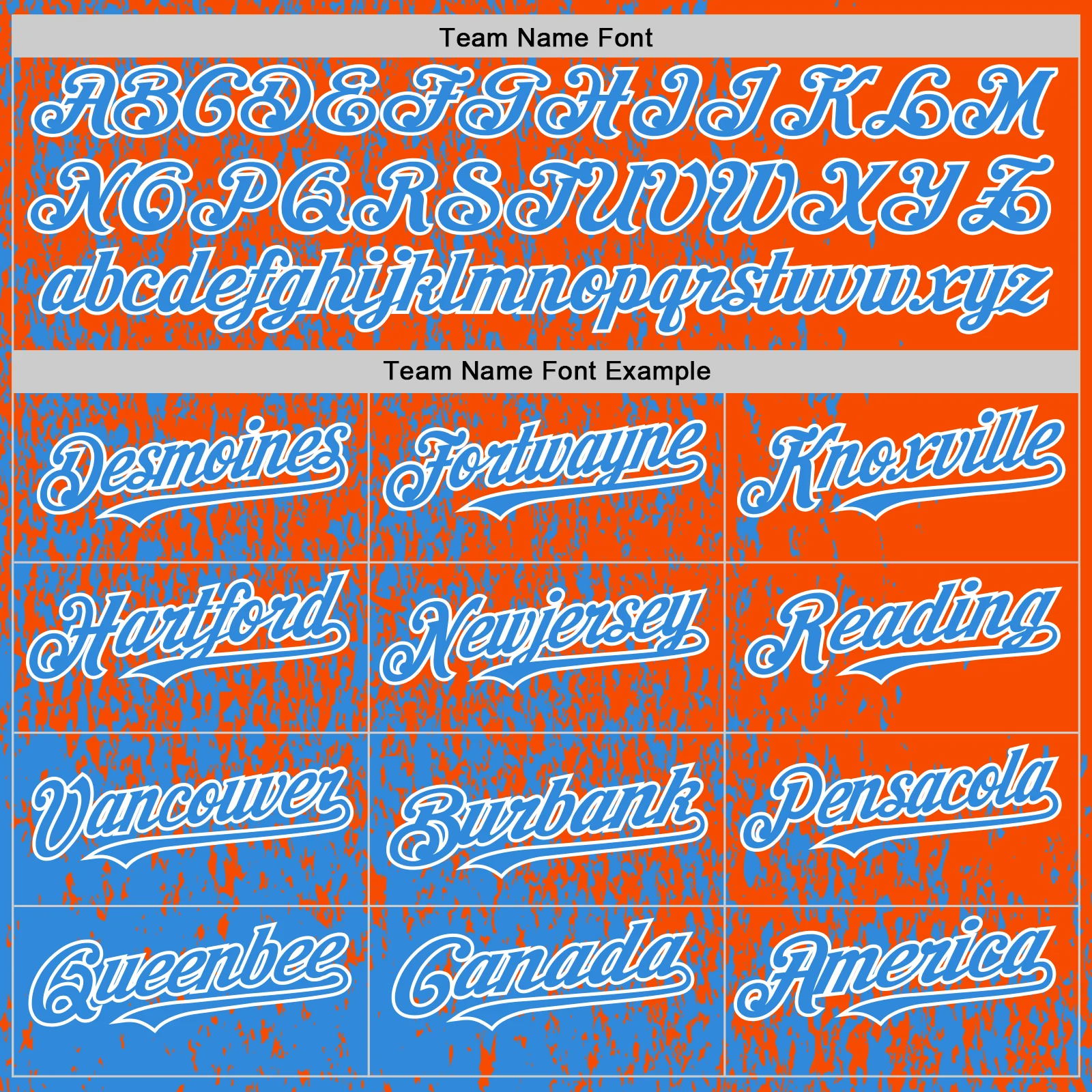 Custom Orange Powder Blue-White Abstract Fragment Art 3D Pattern Design Bomber Full-Snap Varsity Letterman Hoodie Jacket - Image 5