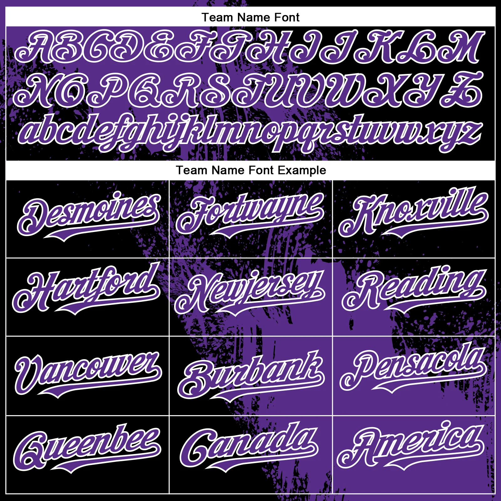 Custom Black Purple-White Abstract Brush Stroke 3D Pattern Design Bomber Full-Snap Varsity Letterman Hoodie Jacket - Image 5