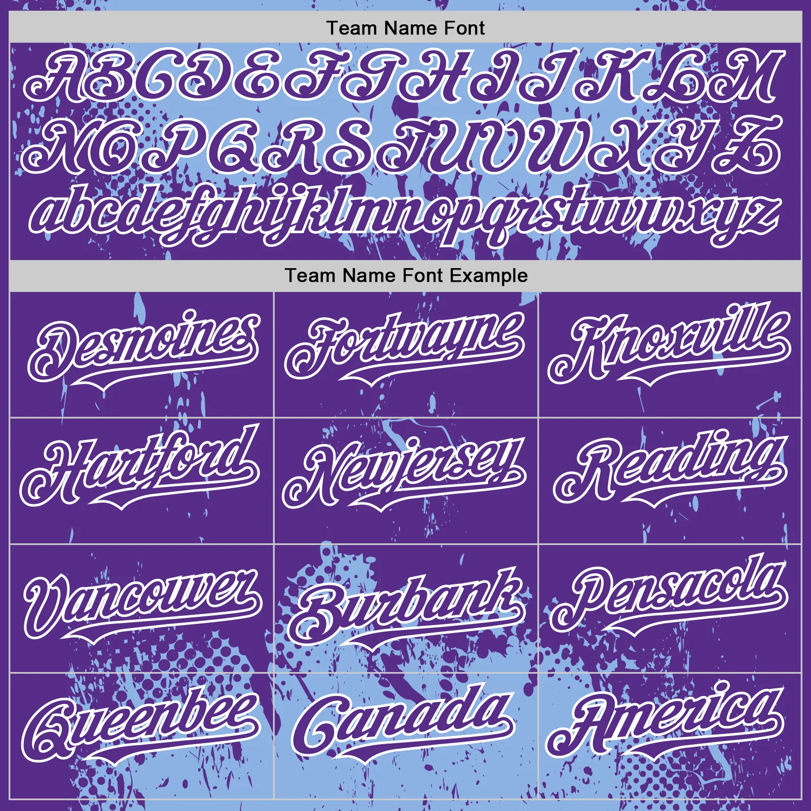 Custom Light Blue Purple-White Splash Art 3D Pattern Design Bomber Full-Snap Varsity Letterman Hoodie Jacket - Image 5