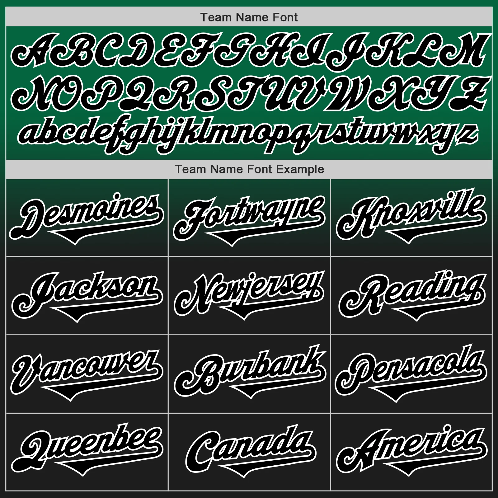 Custom Kelly Green Black-White Authentic Fade Fashion Baseball Jersey - Image 4