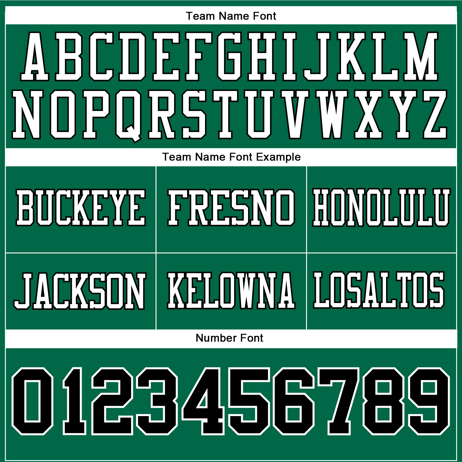 Custom Kelly Green Black-White Authentic Football Jersey - Image 4