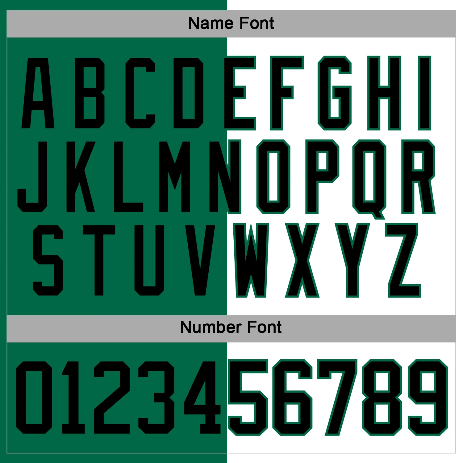 Custom Kelly Green Black-White Split Fashion Hockey Lace Neck Jersey - Image 5