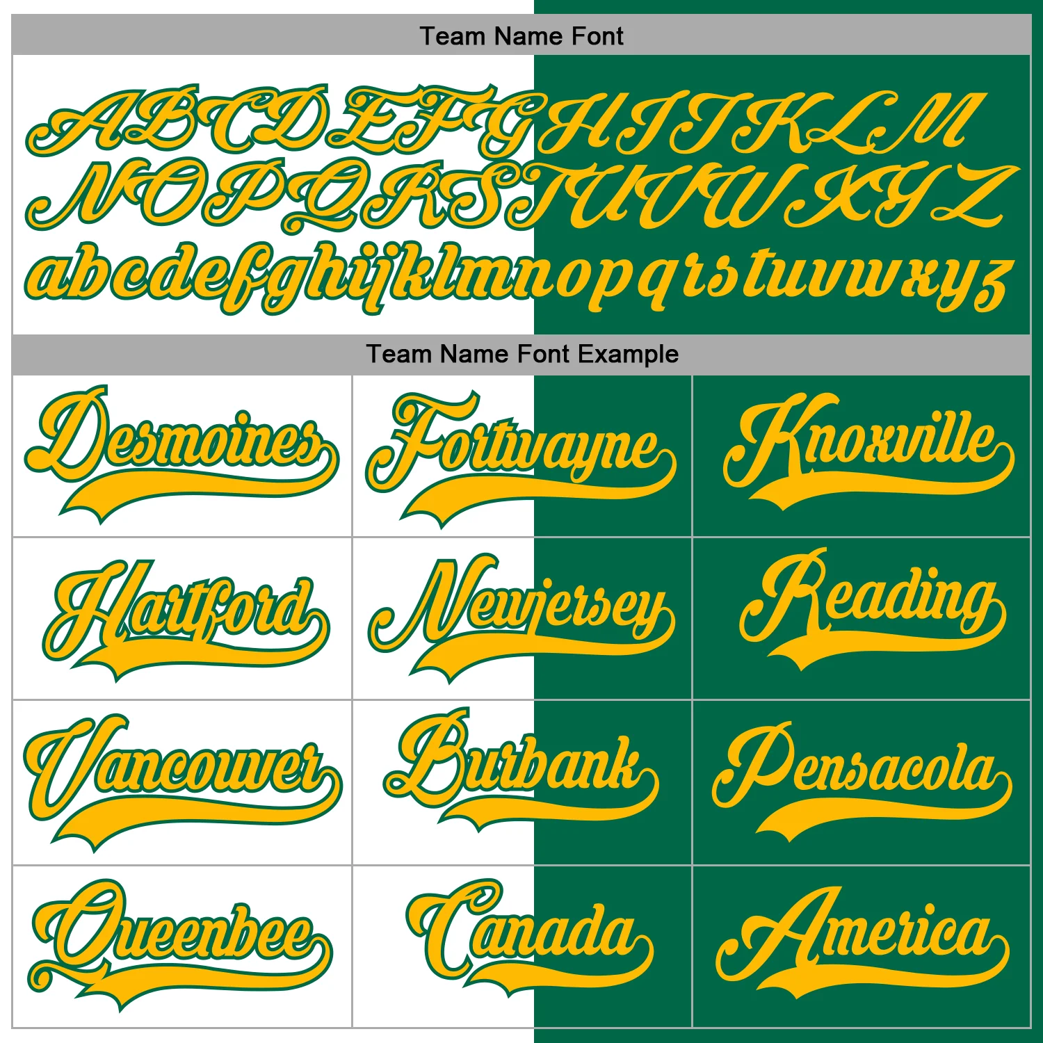 Custom Kelly Green Gold-White Split Fashion Hockey Lace Neck Jersey - Image 4