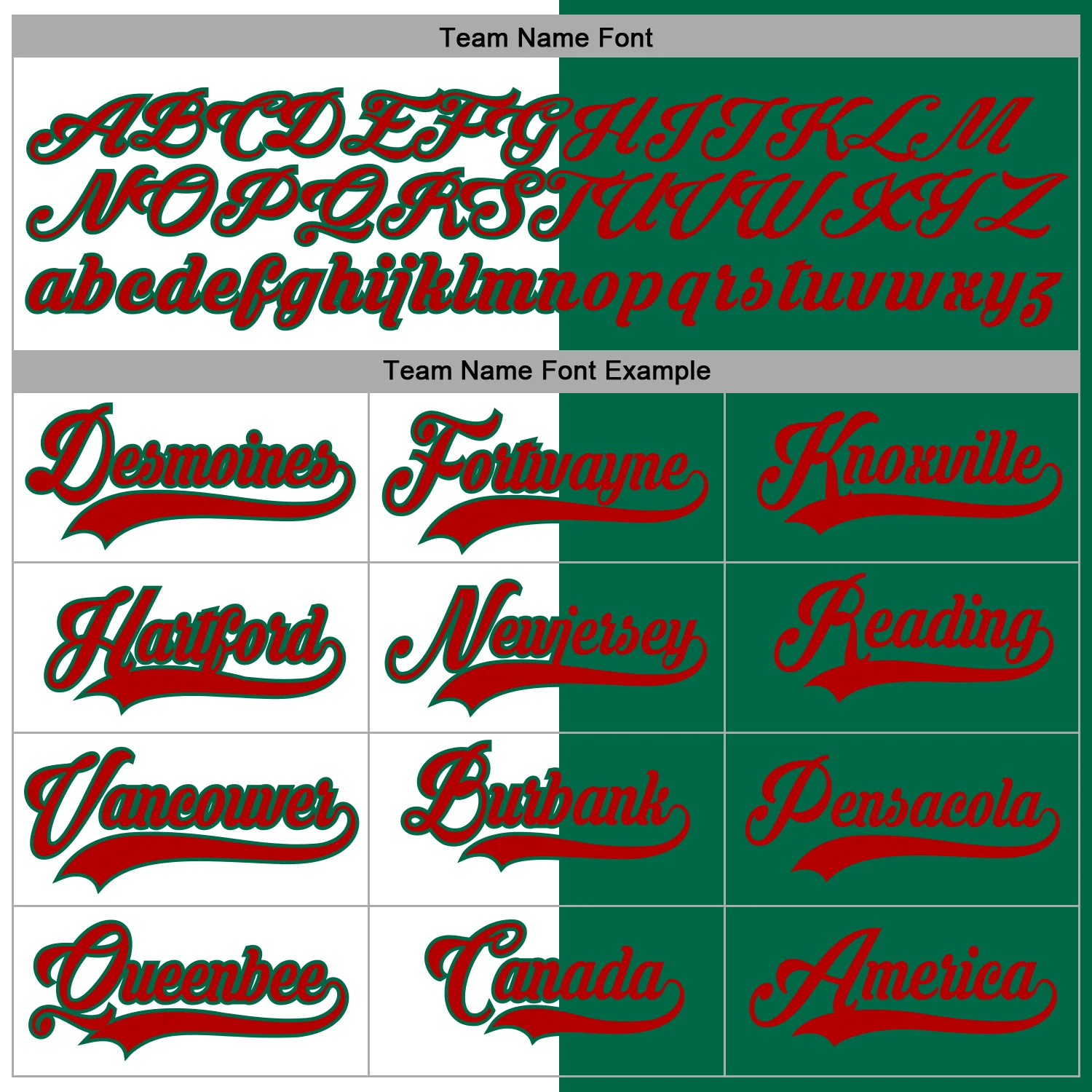 Custom Kelly Green Red-White Split Fashion Hockey Lace Neck Jersey - Image 4