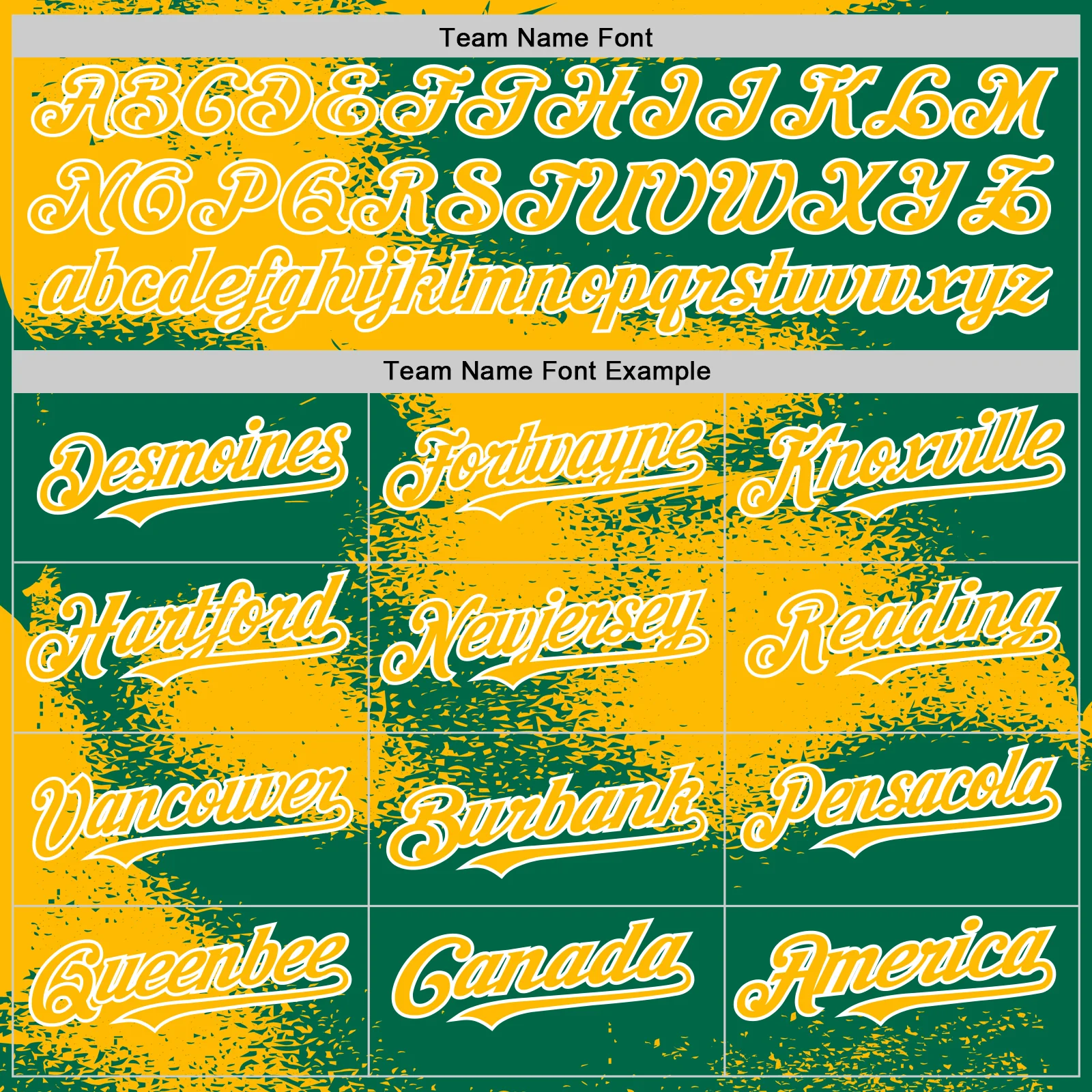 Custom Kelly Green Gold-White Abstract Color Blocks Fragment Pattern Bomber Full-Snap Varsity Letterman Hoodie Jacket - Image 5