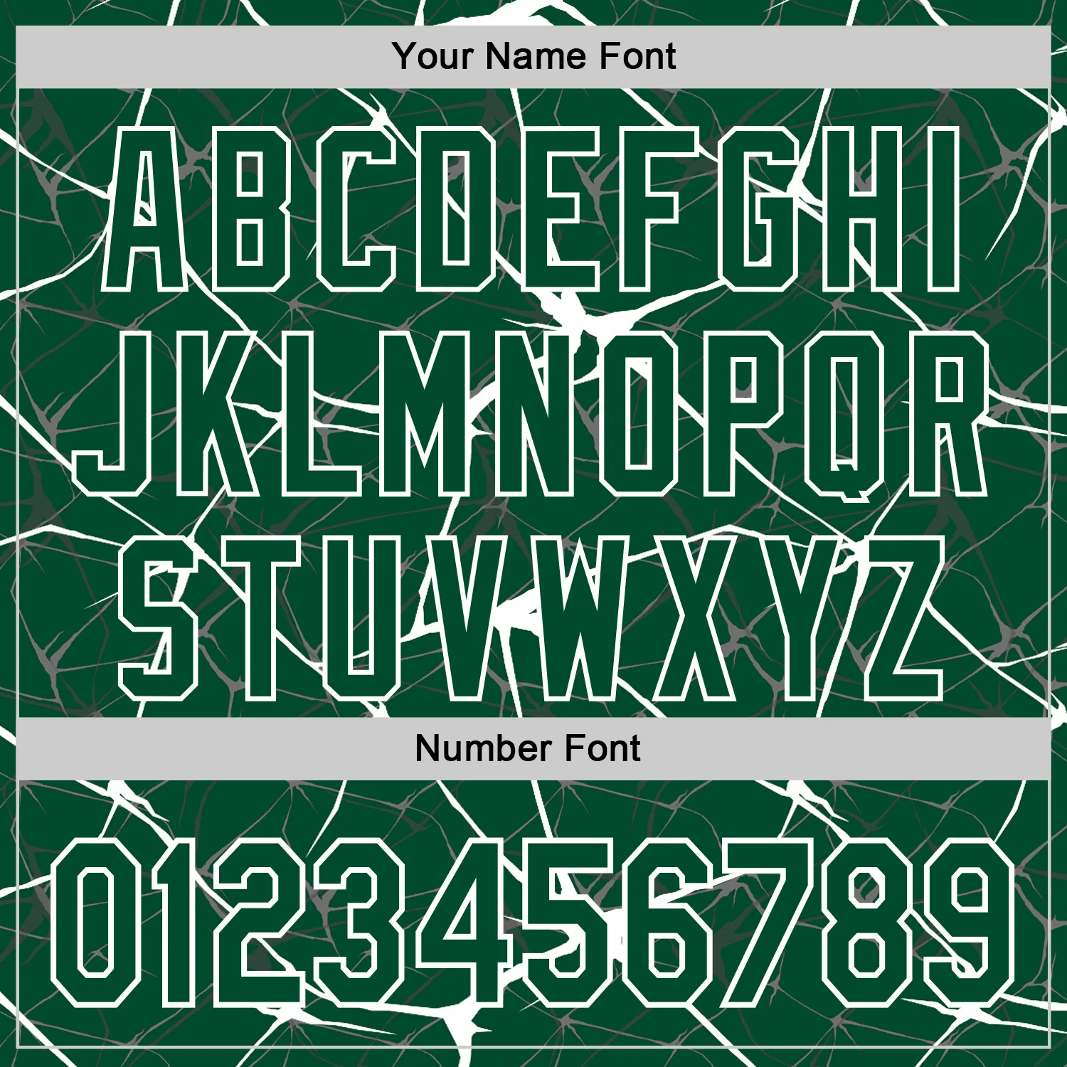 Custom Kelly Green White Abstract Network 3D Pattern Design Bomber Full-Snap Varsity Letterman Hoodie Jacket - Image 6